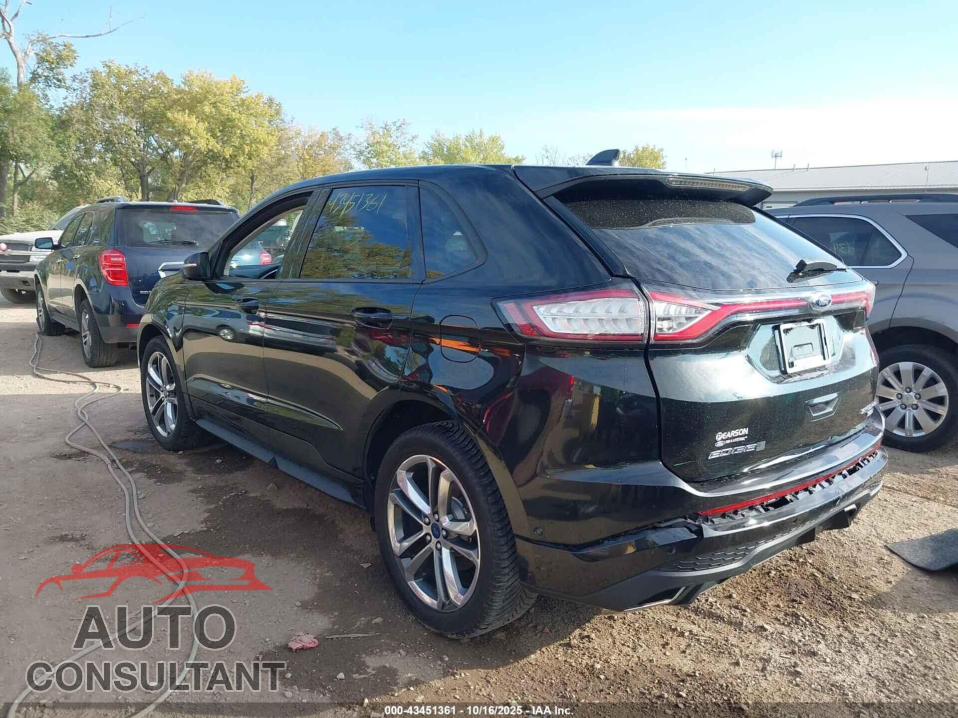 FORD EDGE 2015 - 2FMTK4AP3FBB08450