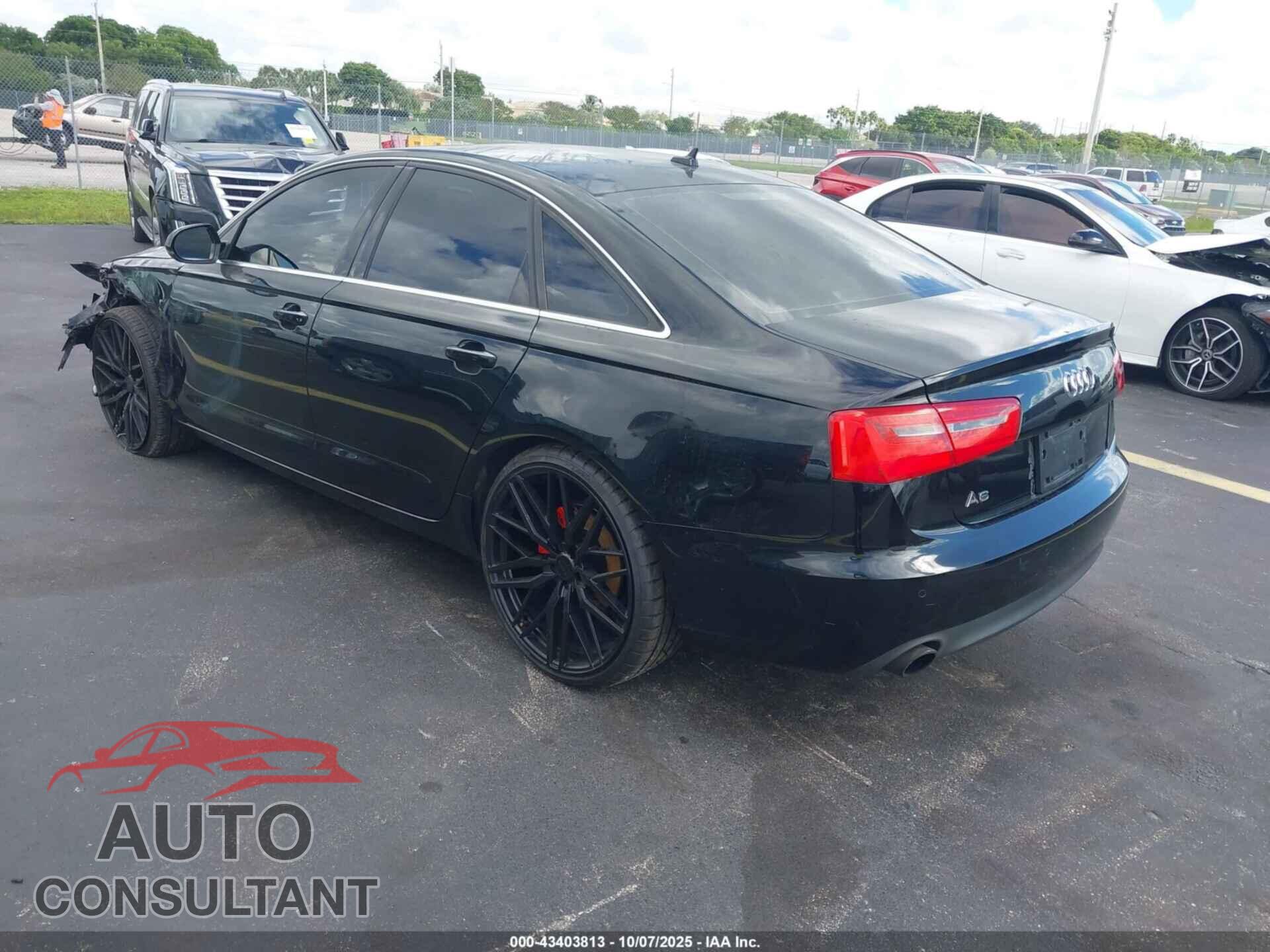 AUDI A6 2013 - WAUGFAFC1DN012071