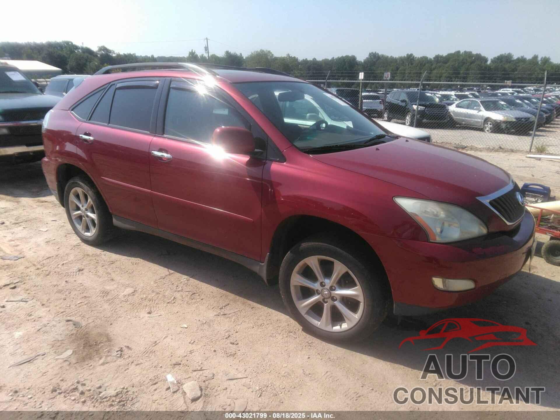 LEXUS RX 350 2009 - 2T2HK31U69C117371