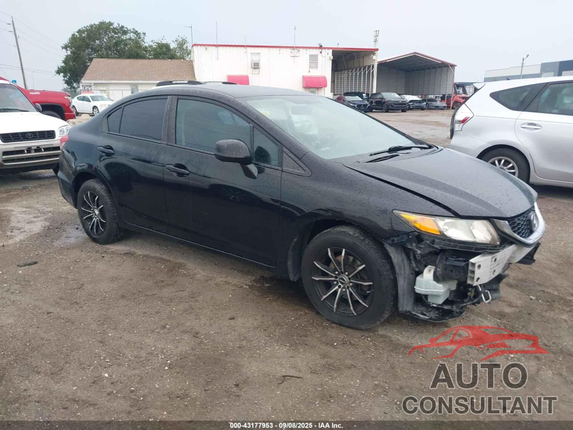 HONDA CIVIC 2013 - 19XFB2F56DE215205