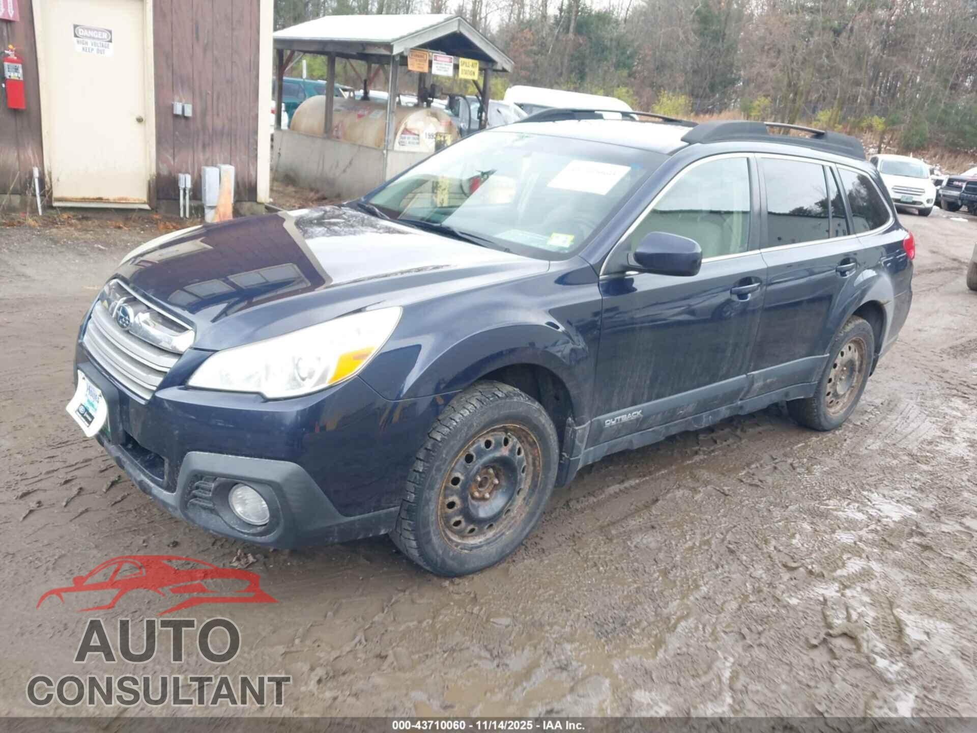 SUBARU OUTBACK 2013 - 4S4BRBCC4D3255606