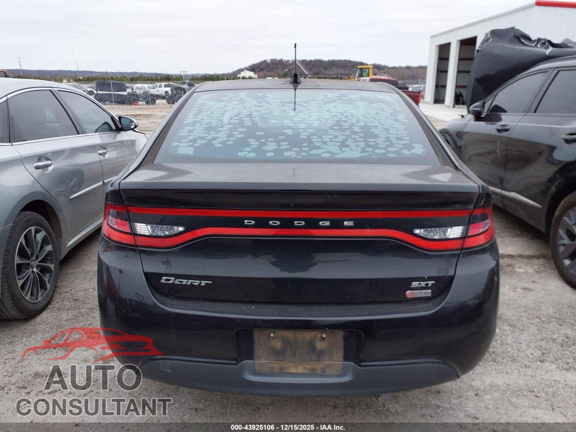 DODGE DART 2015 - 1C3CDFBB7FD275907