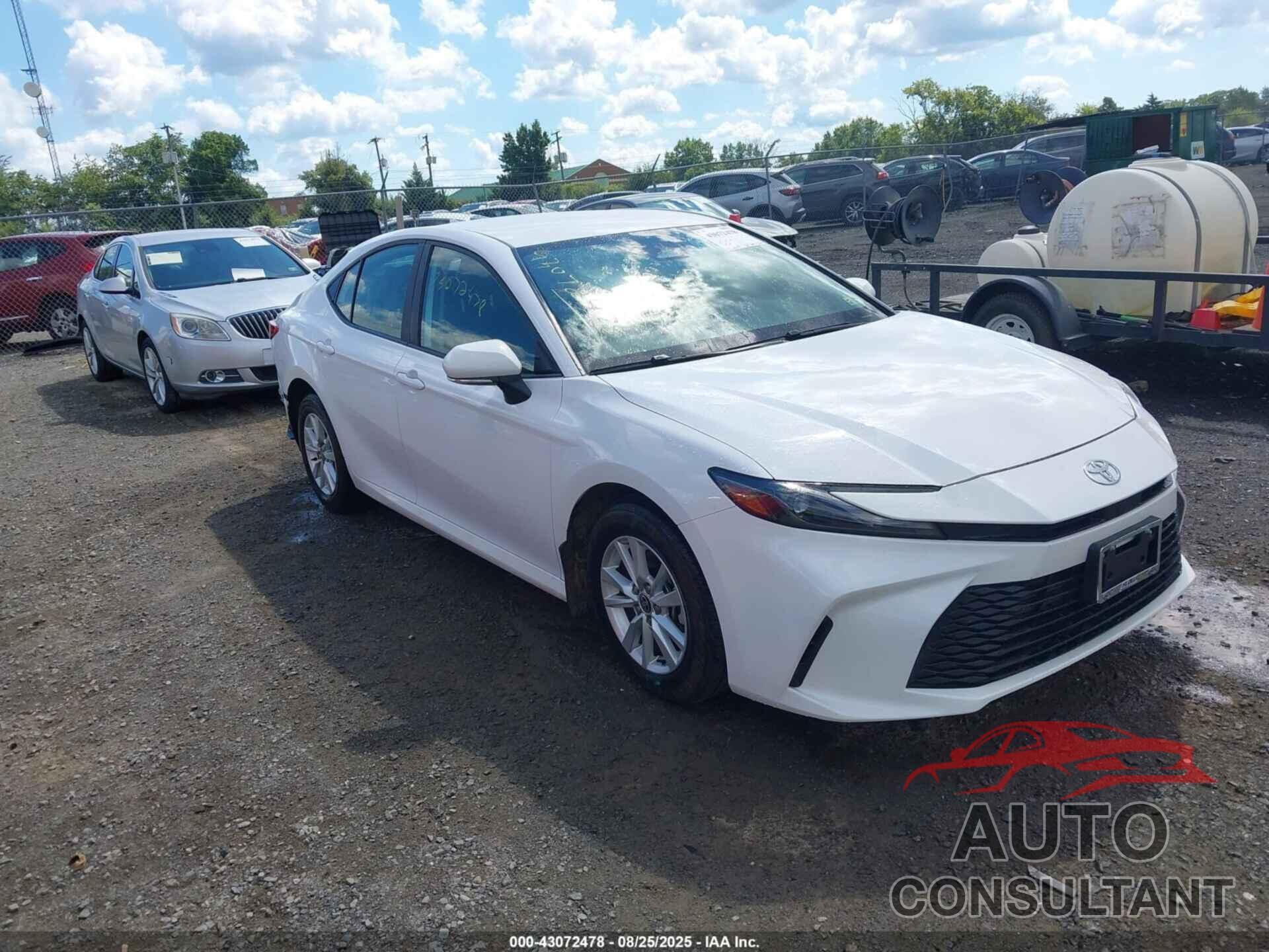 TOYOTA CAMRY 2025 - 4T1DAACK0SU567947