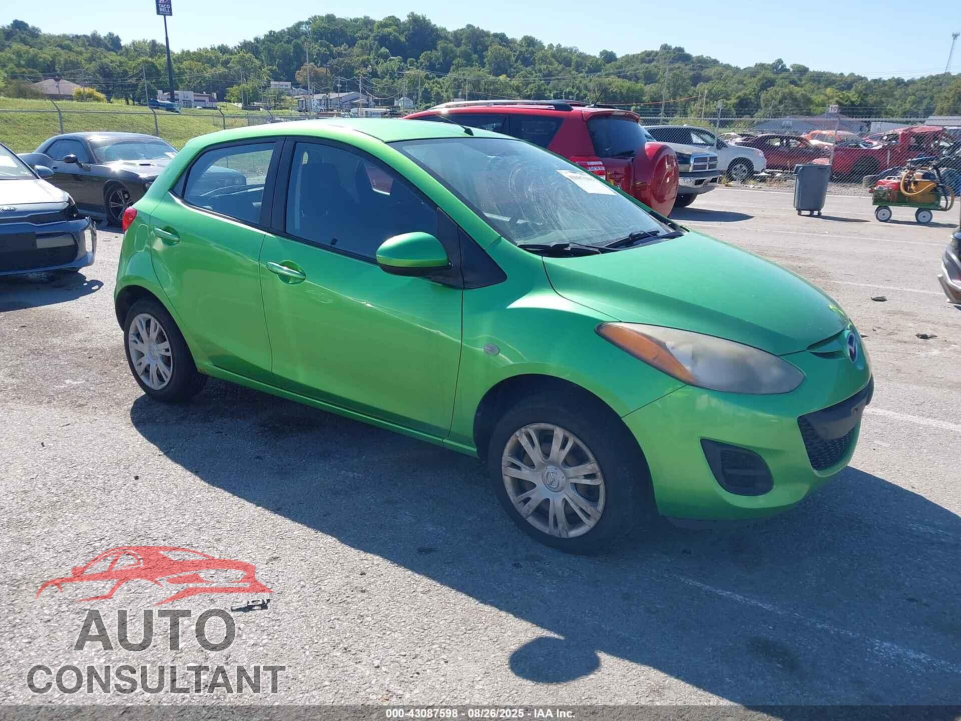 MAZDA MAZDA2 2011 - JM1DE1HY1B0129385