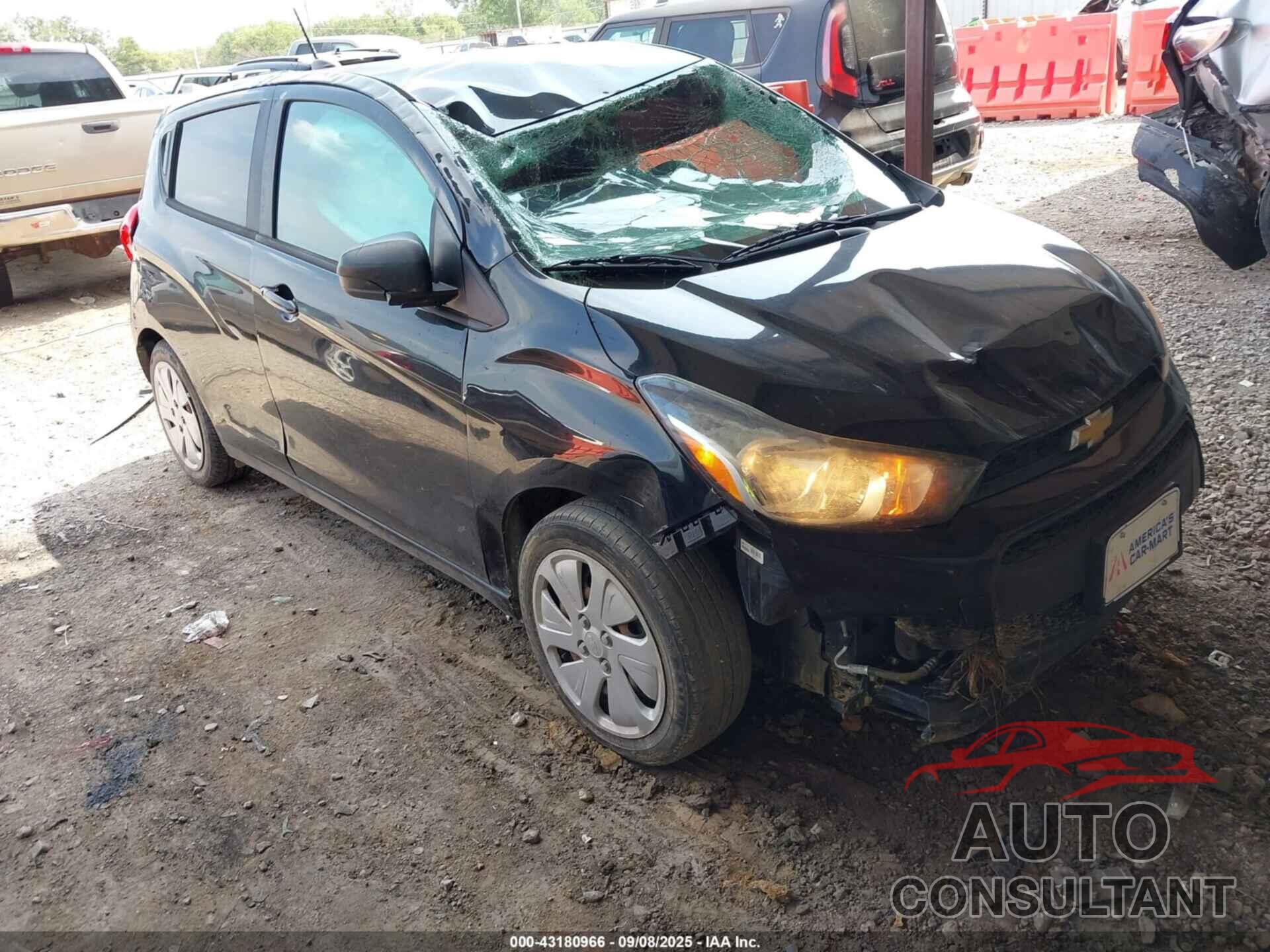 CHEVROLET SPARK 2018 - KL8CB6SA7JC480806