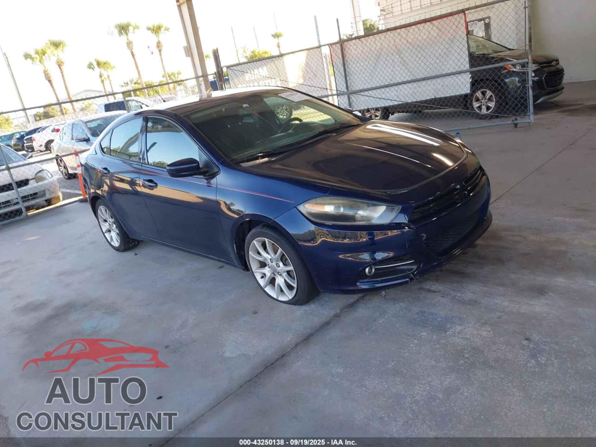 DODGE DART 2013 - 1C3CDFBA0DD346871