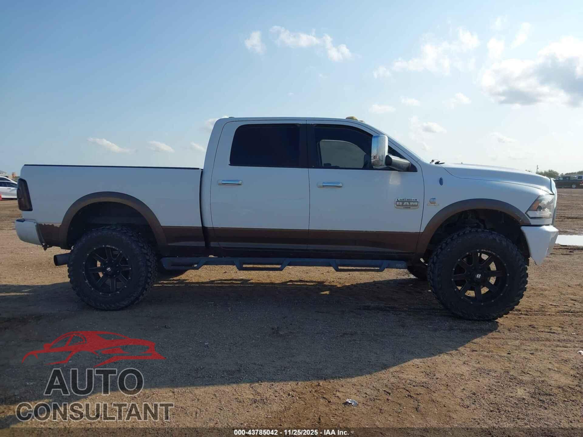 DODGE RAM 2500 2011 - 3D7UT2CL1BG567865