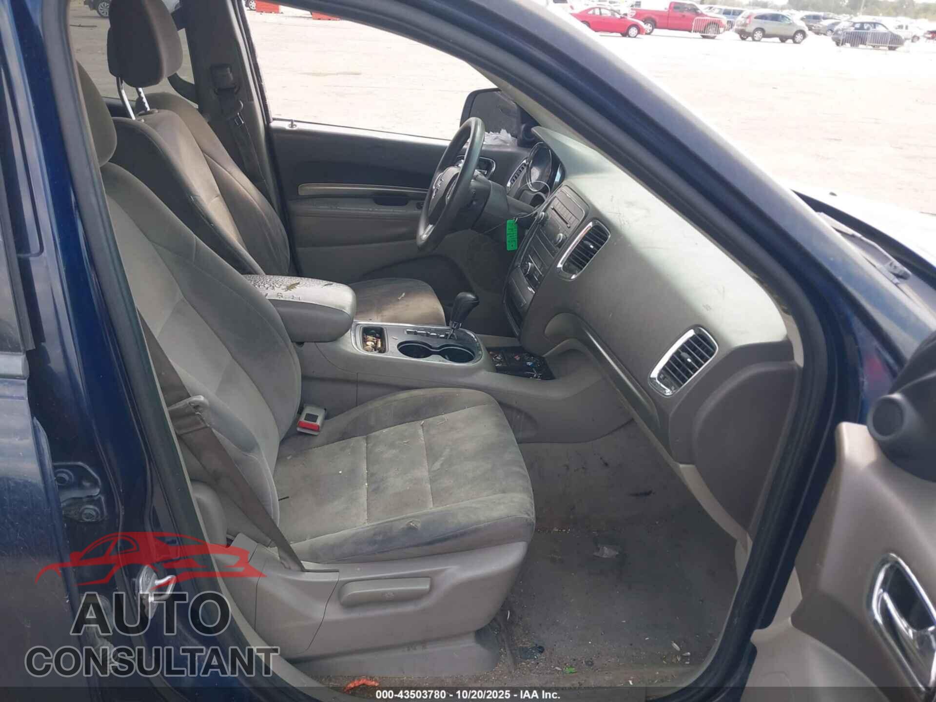 DODGE DURANGO 2013 - 1C4RDHAG1DC680386