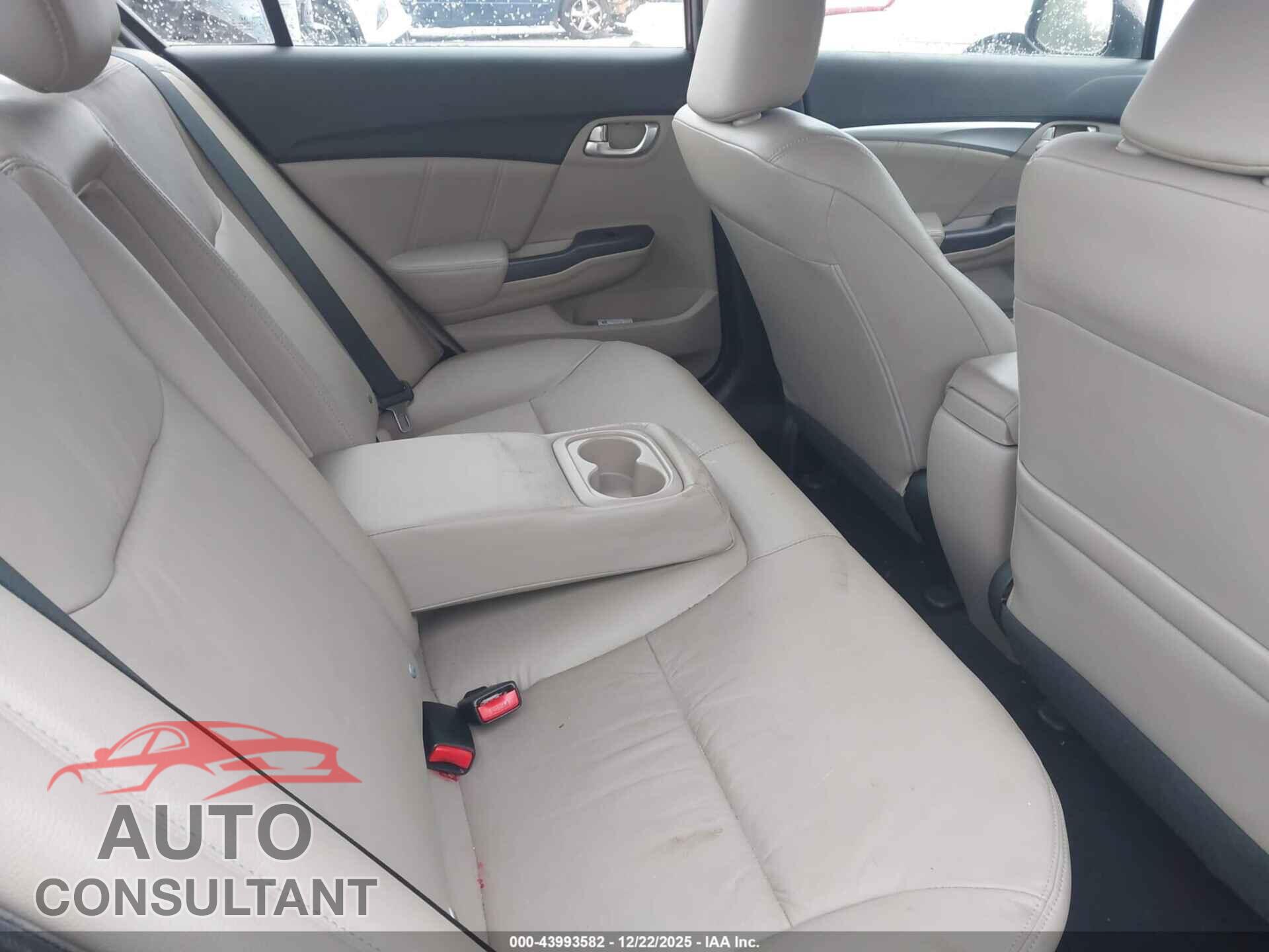 HONDA CIVIC 2013 - 19XFB2F96DE065499