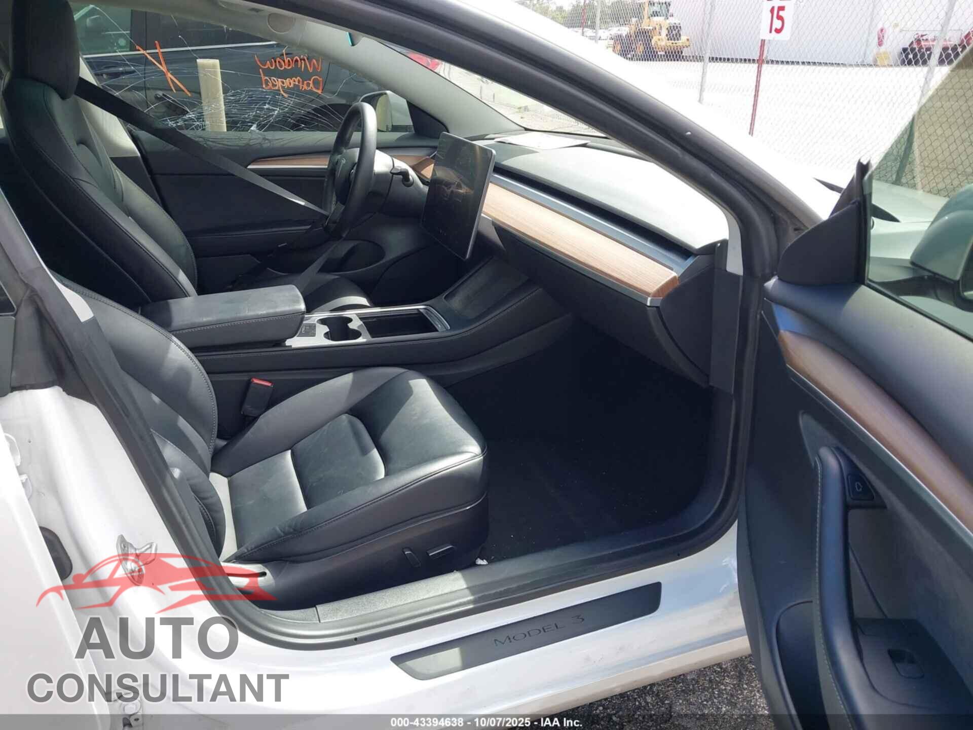 TESLA MODEL 3 2022 - 5YJ3E1EA9NF168086