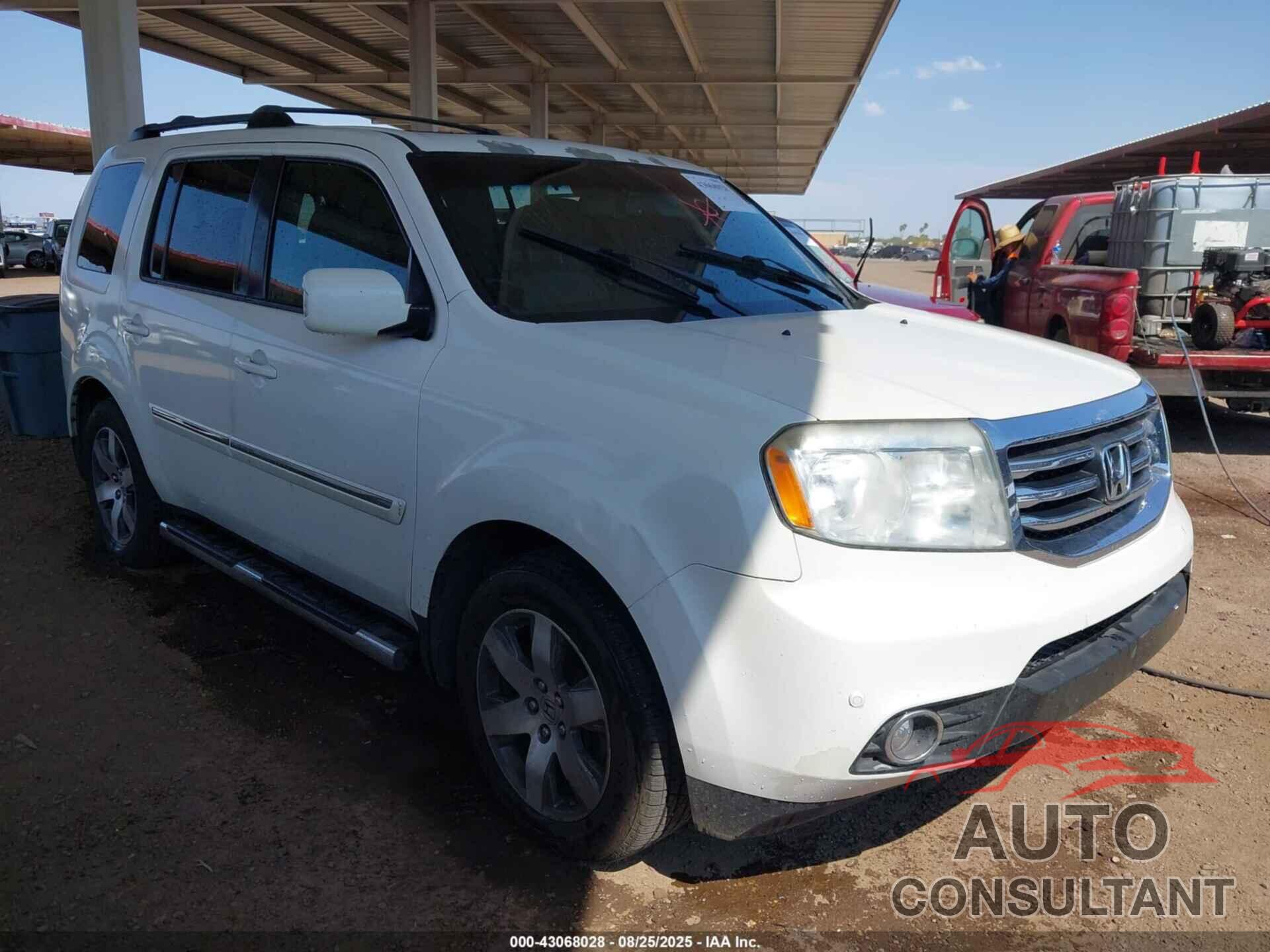 HONDA PILOT 2013 - 5FNYF4H92DB067850