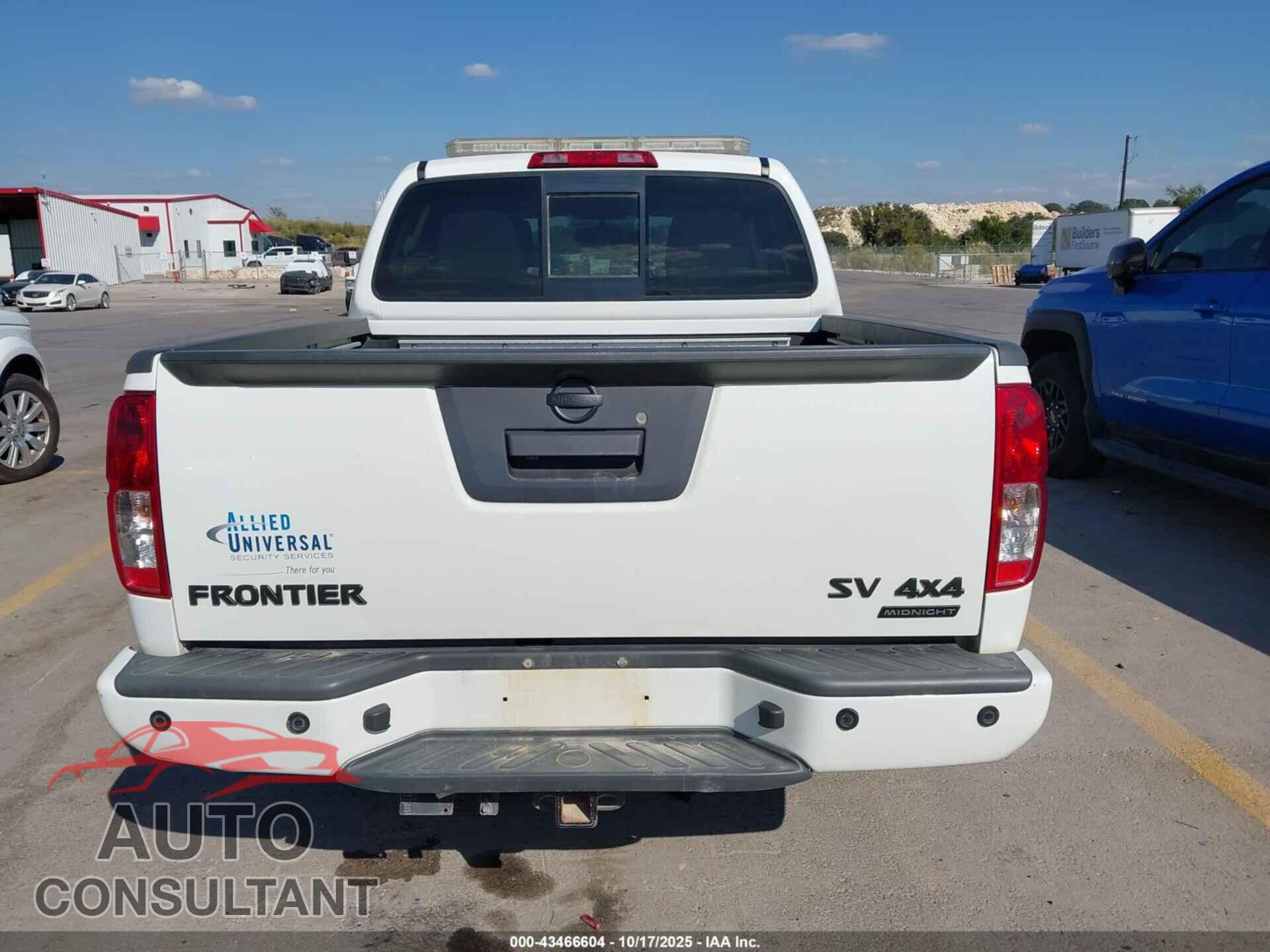 NISSAN FRONTIER 2020 - 1N6ED0EB7LN700770
