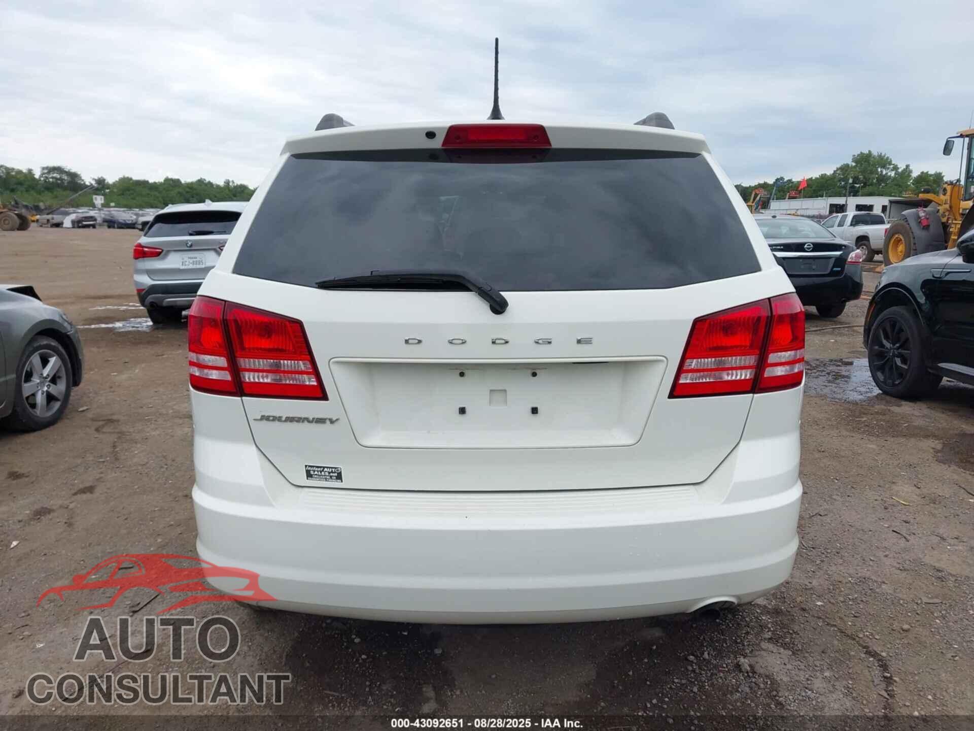 DODGE JOURNEY 2017 - 3C4PDCAB0HT621905