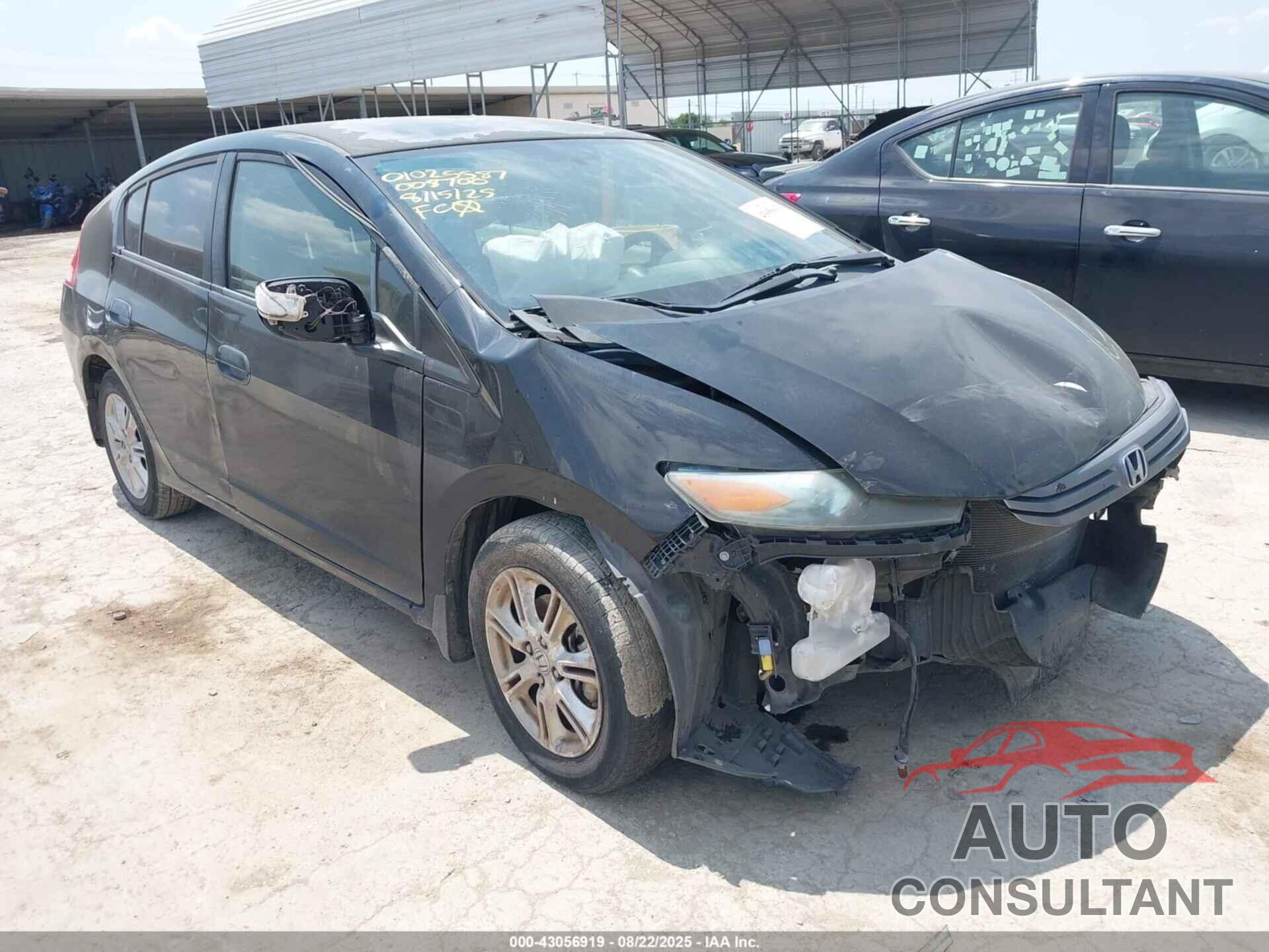 HONDA INSIGHT 2010 - JHMZE2H78AS008700