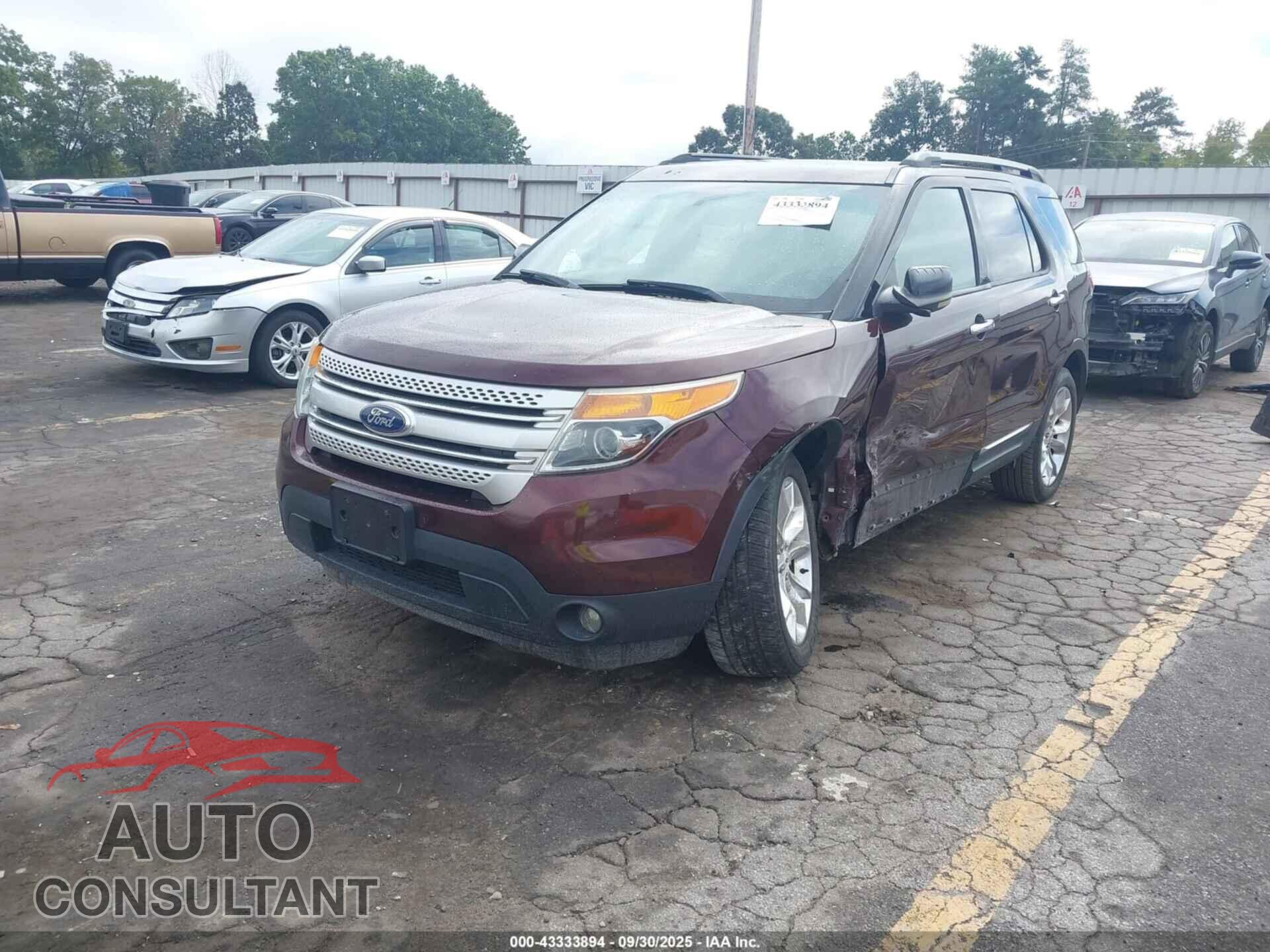 FORD EXPLORER 2012 - 1FMHK8D81CGA08787