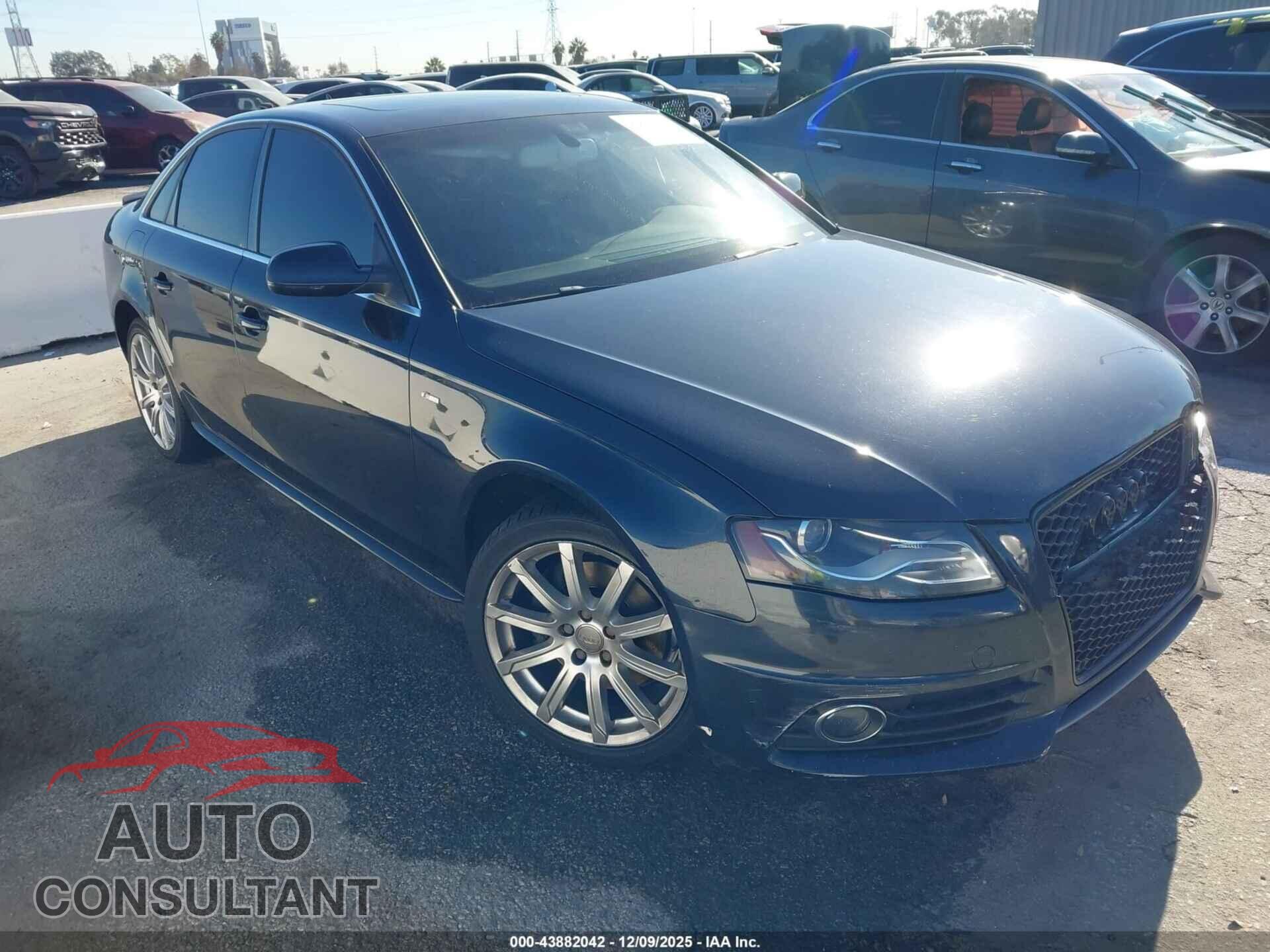 AUDI A4 2012 - WAUFFAFLXCN016744