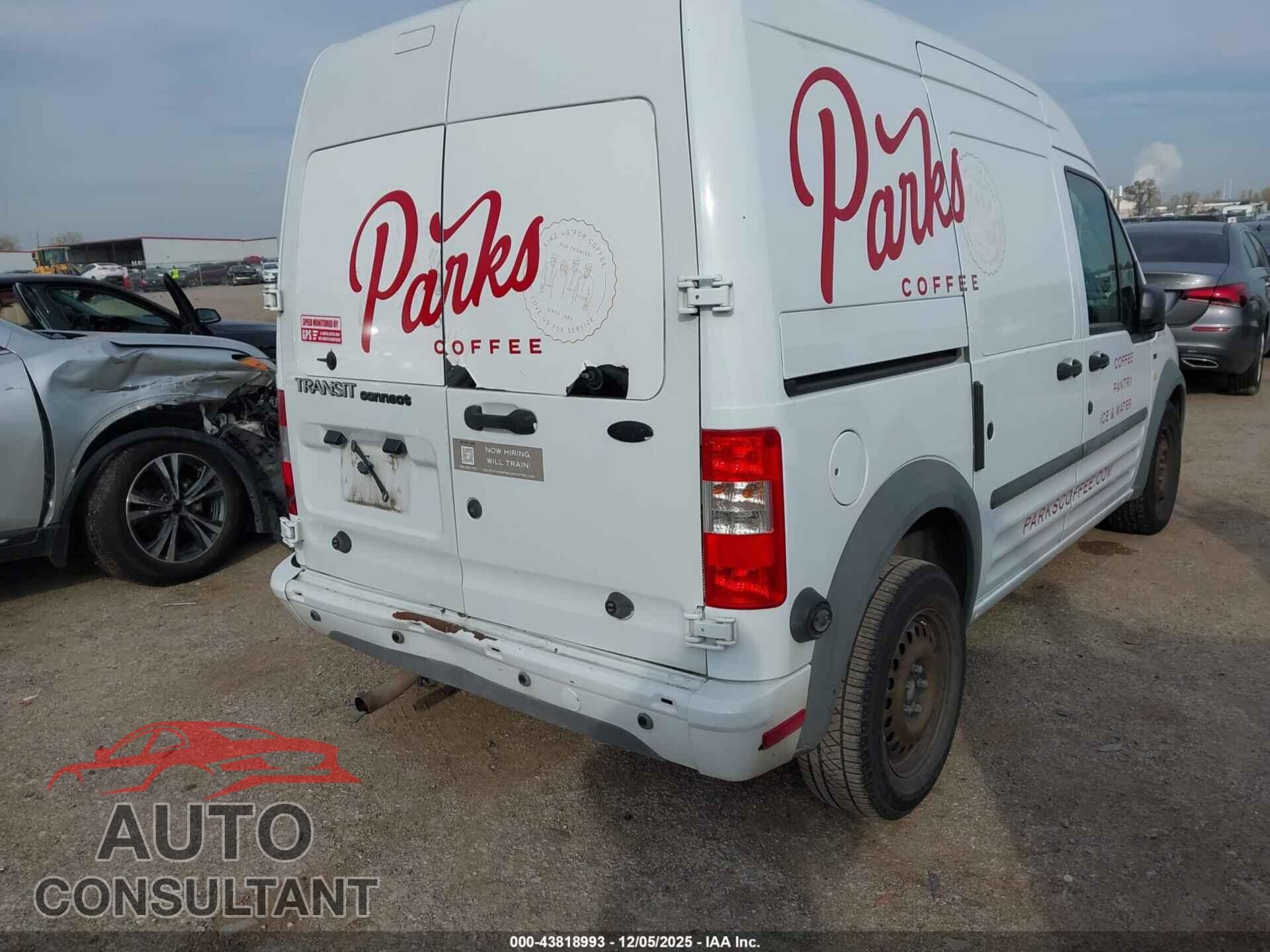 FORD TRANSIT CONNECT 2010 - NM0LS7DN2AT027767