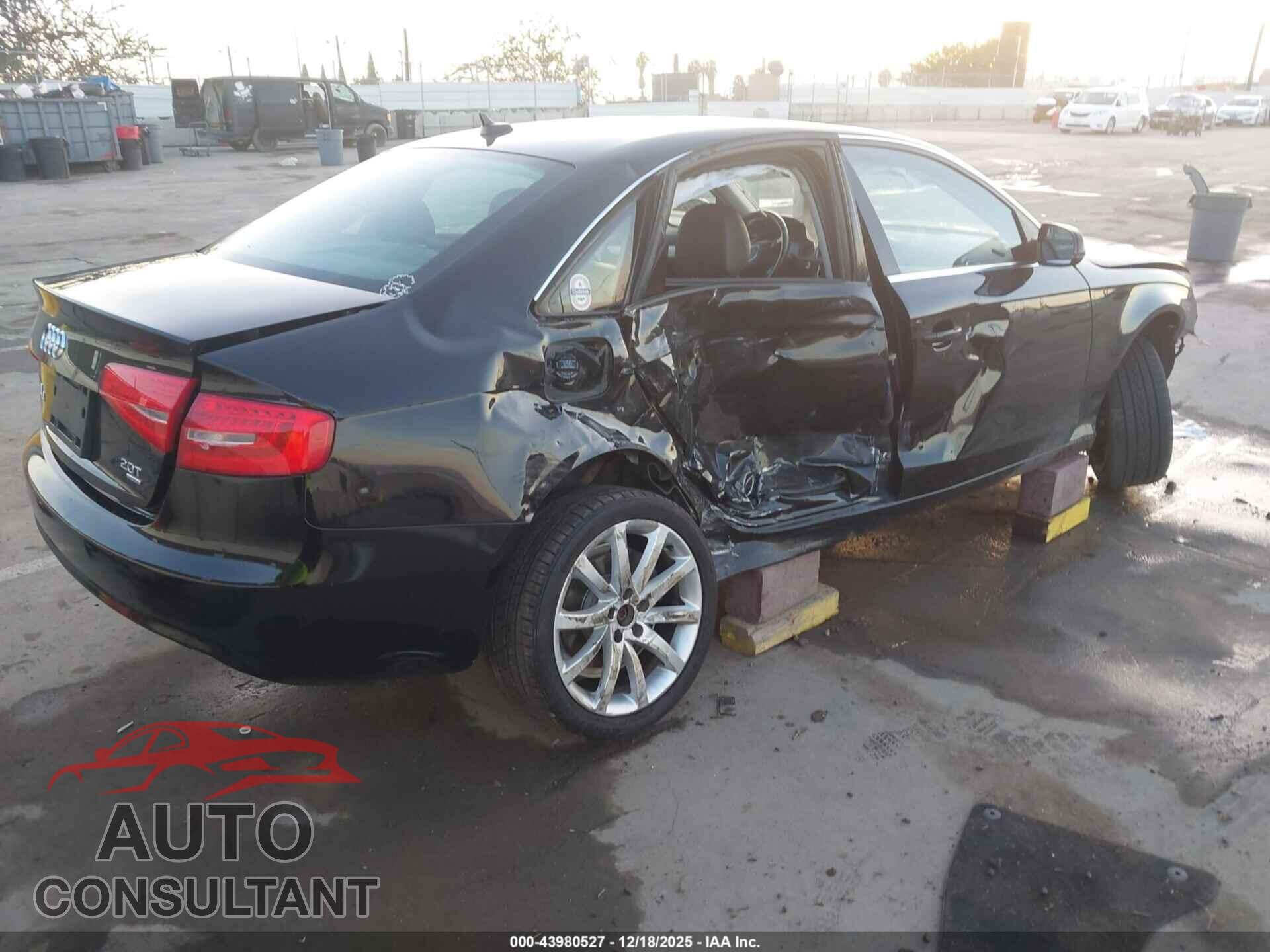AUDI A4 2013 - WAUBFAFL0DN029938