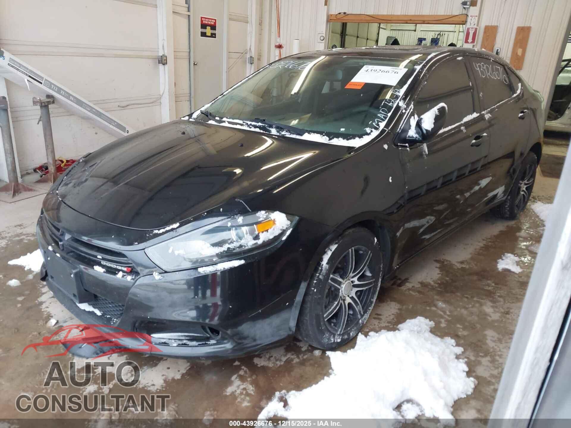 DODGE DART 2015 - 1C3CDFBB9FD320460