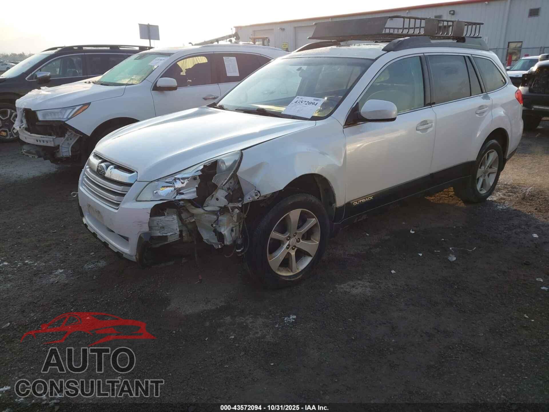 SUBARU OUTBACK 2014 - 4S4BRBCC9E3282530