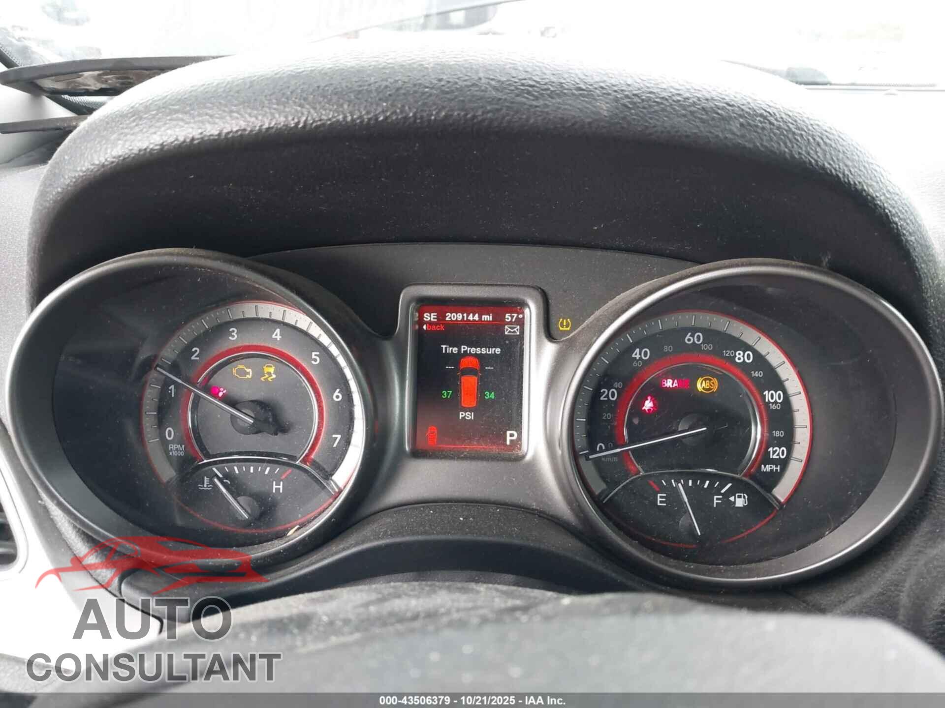 DODGE JOURNEY 2017 - 3C4PDCGG0HT626069