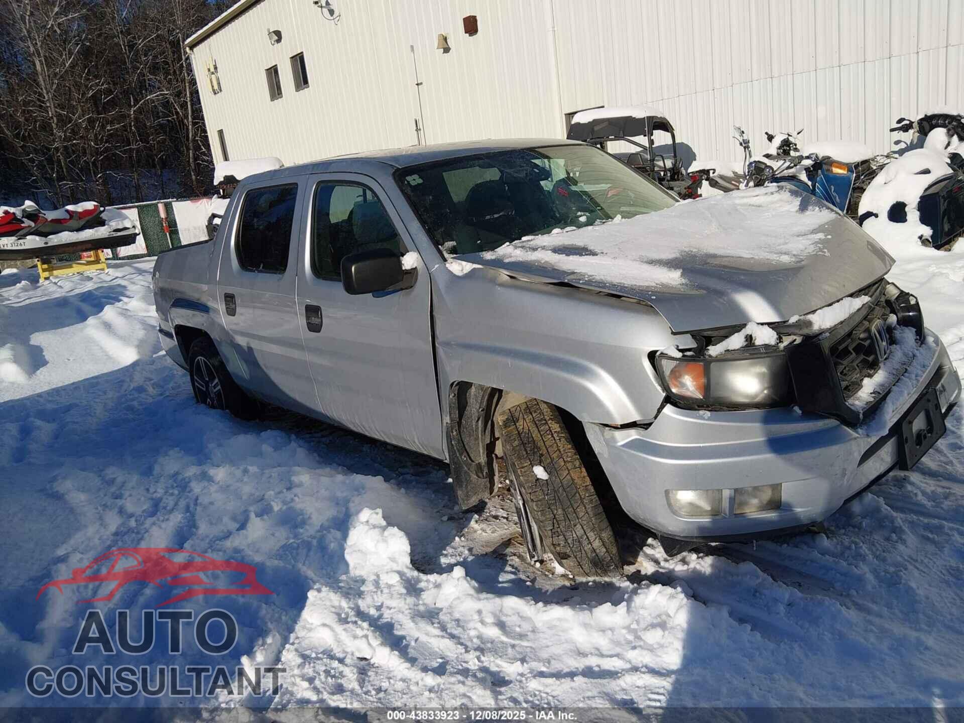 HONDA RIDGELINE 2013 - 5FPYK1F73DB012214