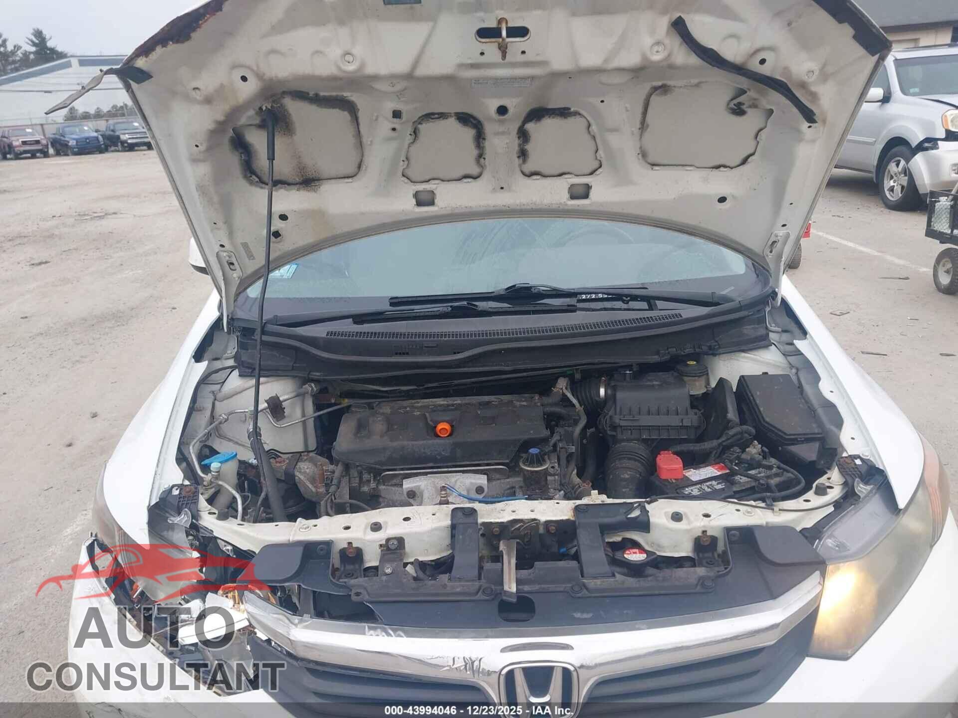 HONDA CIVIC 2012 - 2HGFB2F57CH311946
