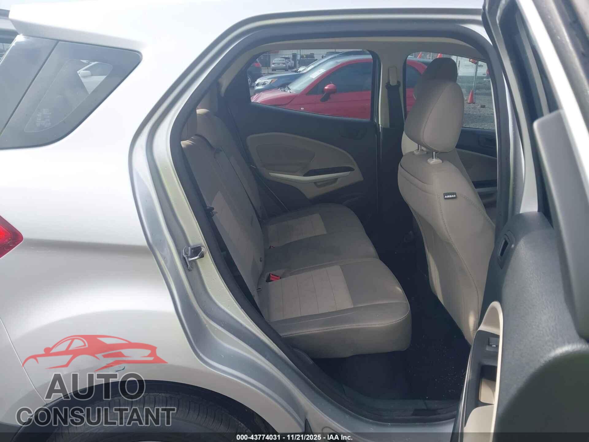 FORD ECOSPORT 2021 - MAJ3S2FEXMC402995