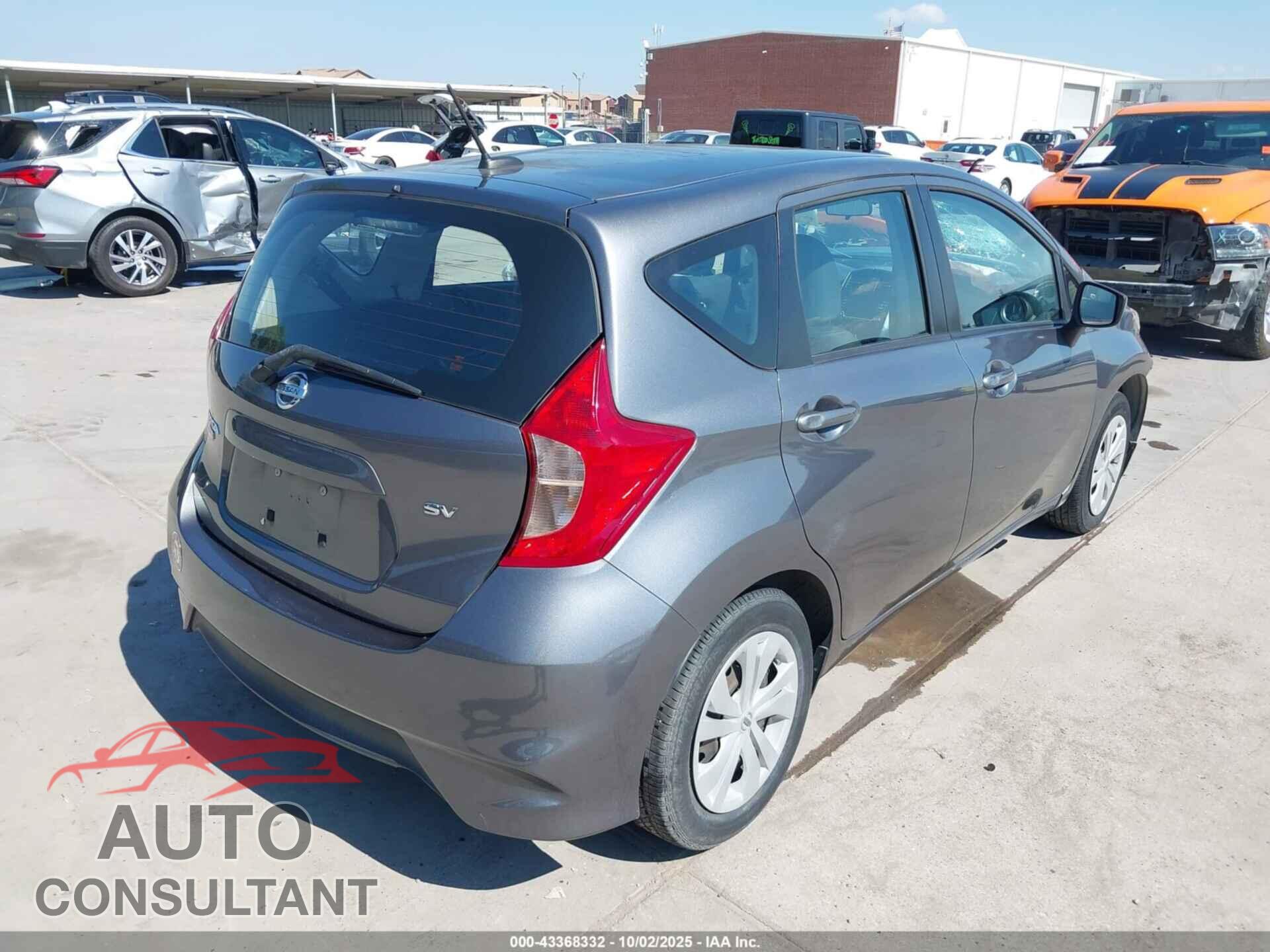 NISSAN VERSA NOTE 2017 - 3N1CE2CPXHL361465