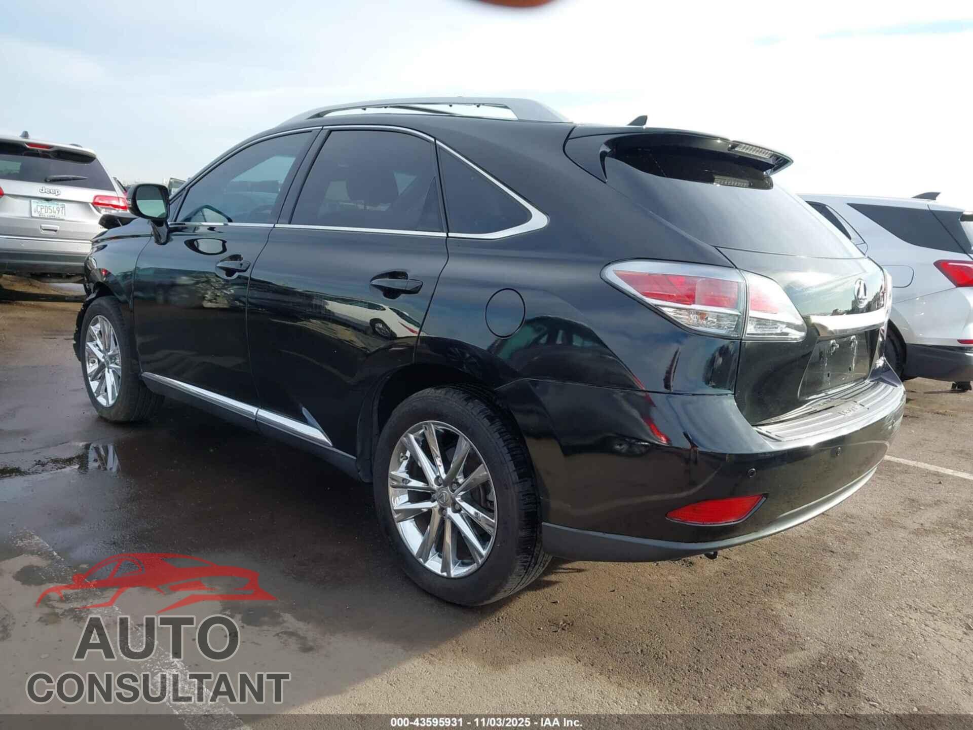 LEXUS RX 2013 - 2T2ZK1BA9DC130539