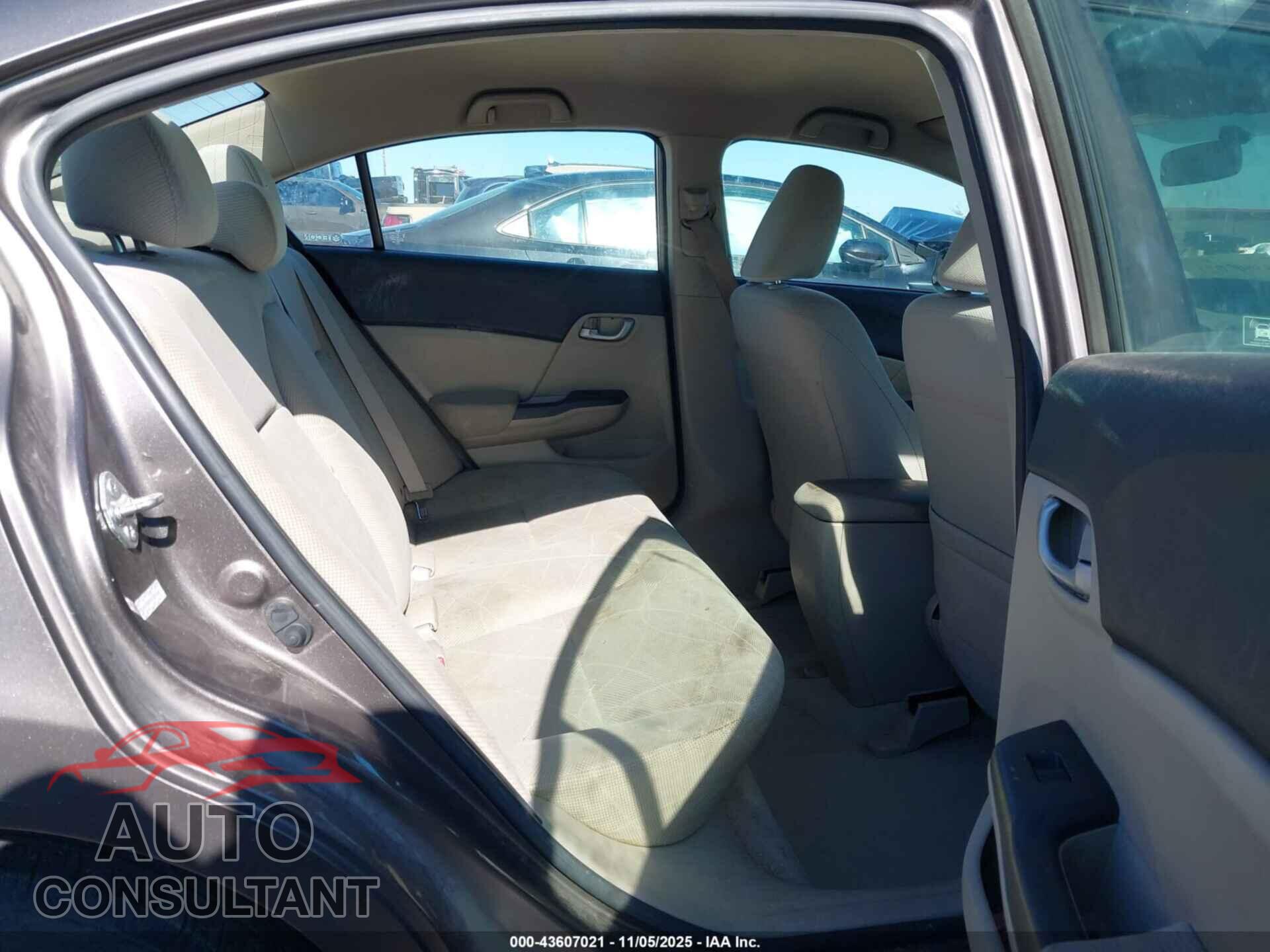HONDA CIVIC 2012 - JHMFB2F50CS003443