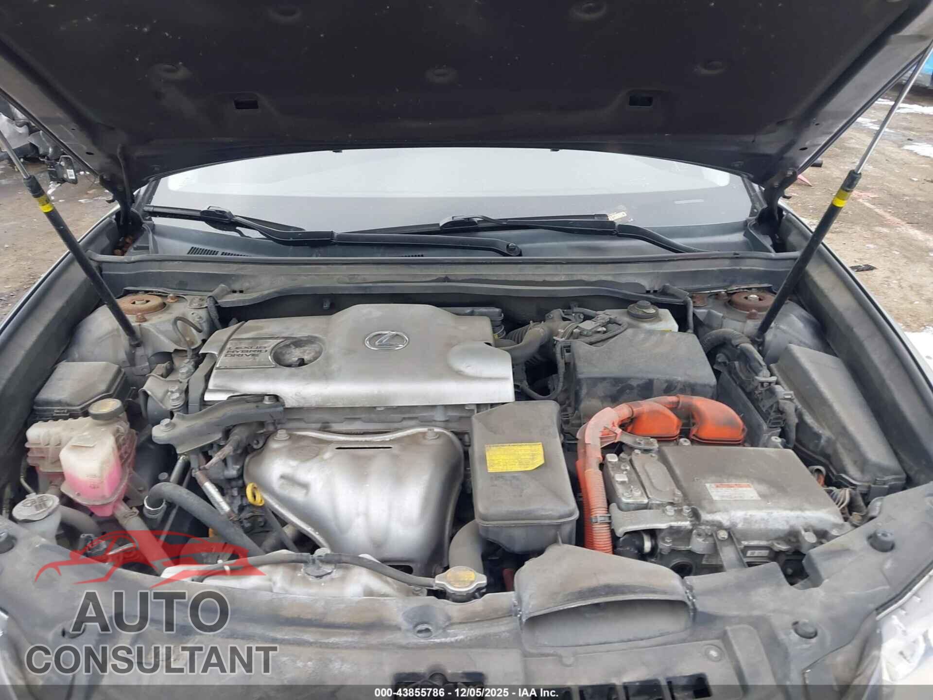 LEXUS ES 300H 2013 - JTHBW1GG2D2016550