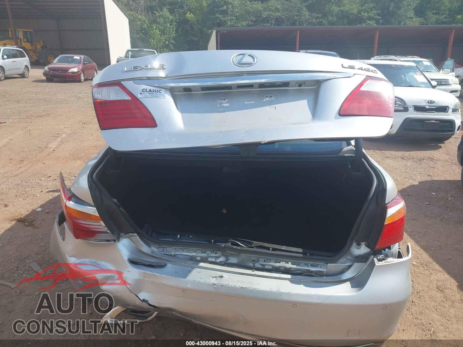 LEXUS LS 460 2010 - JTHBL5EF9A5096594