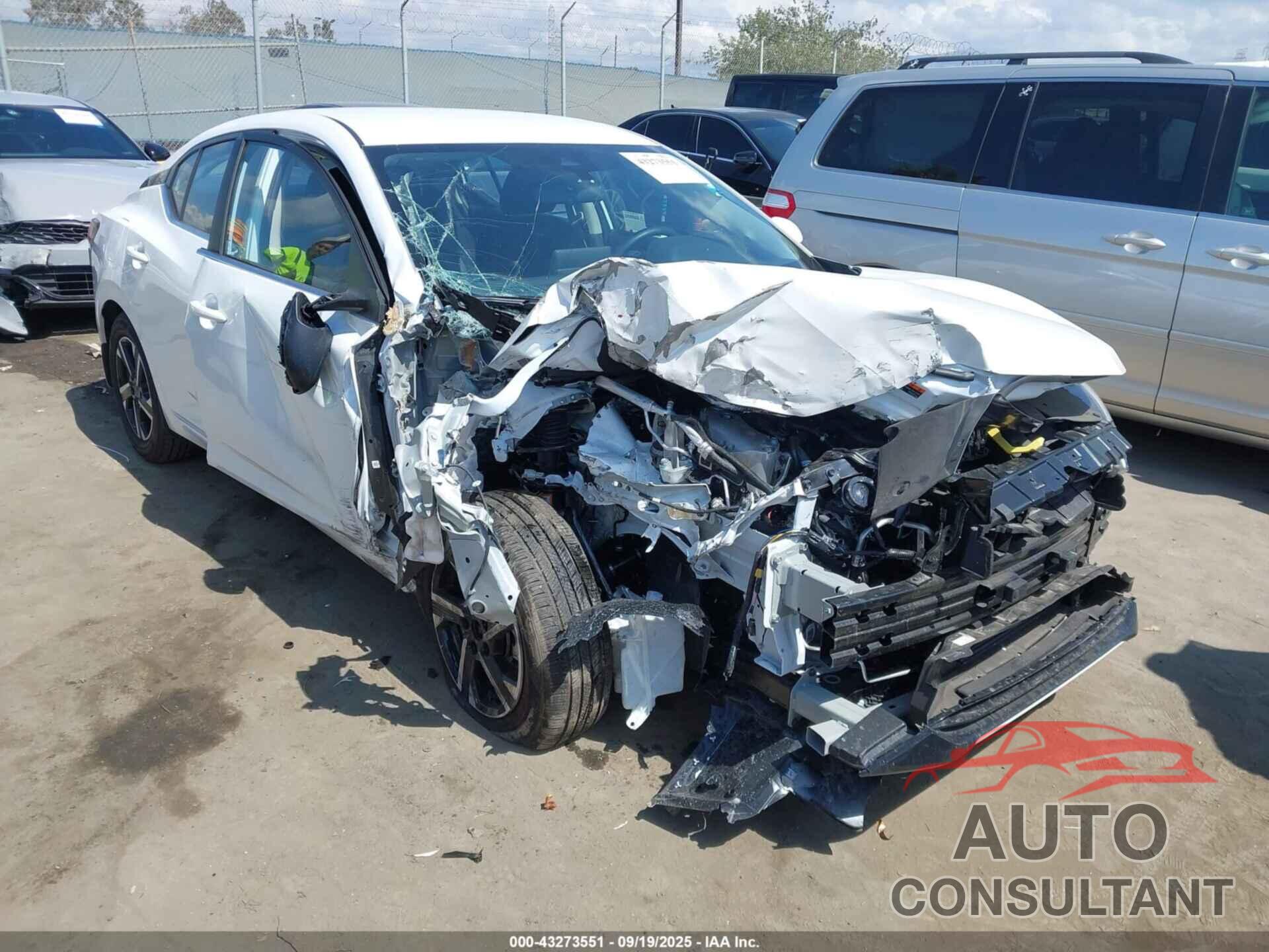 NISSAN SENTRA 2025 - 3N1AB8CV5SY327428