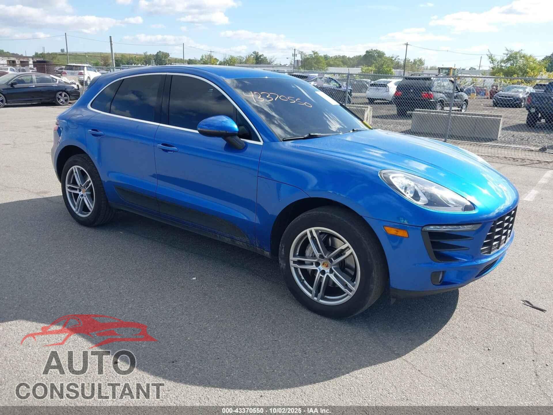 PORSCHE MACAN 2017 - WP1AB2A58HLB13210