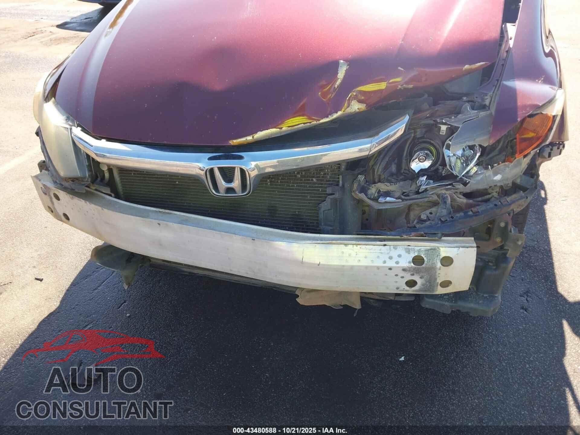 HONDA CIVIC 2012 - 19XFB2F56CE095632