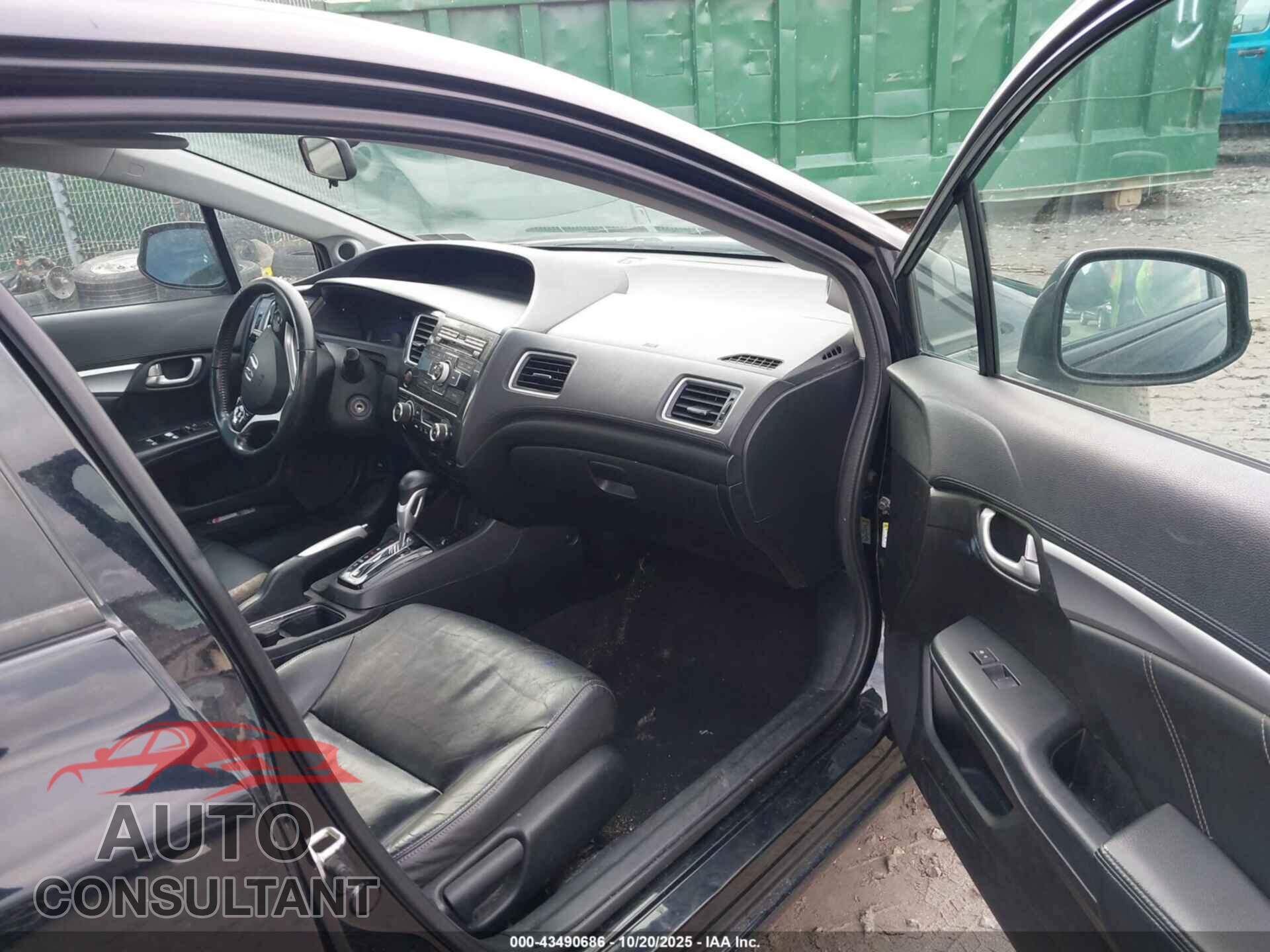 HONDA CIVIC 2013 - 19XFB2F94DE250764