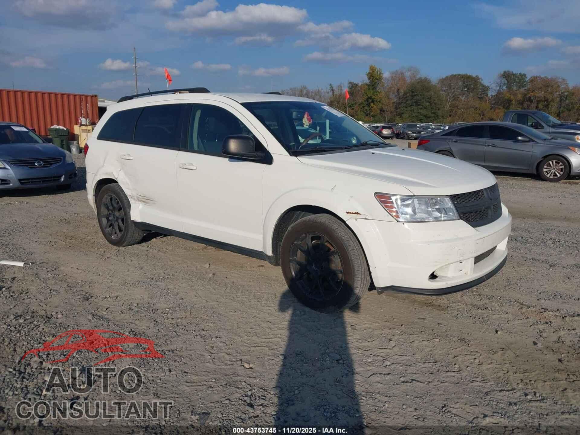 DODGE JOURNEY 2017 - 3C4PDCAB7HT538214