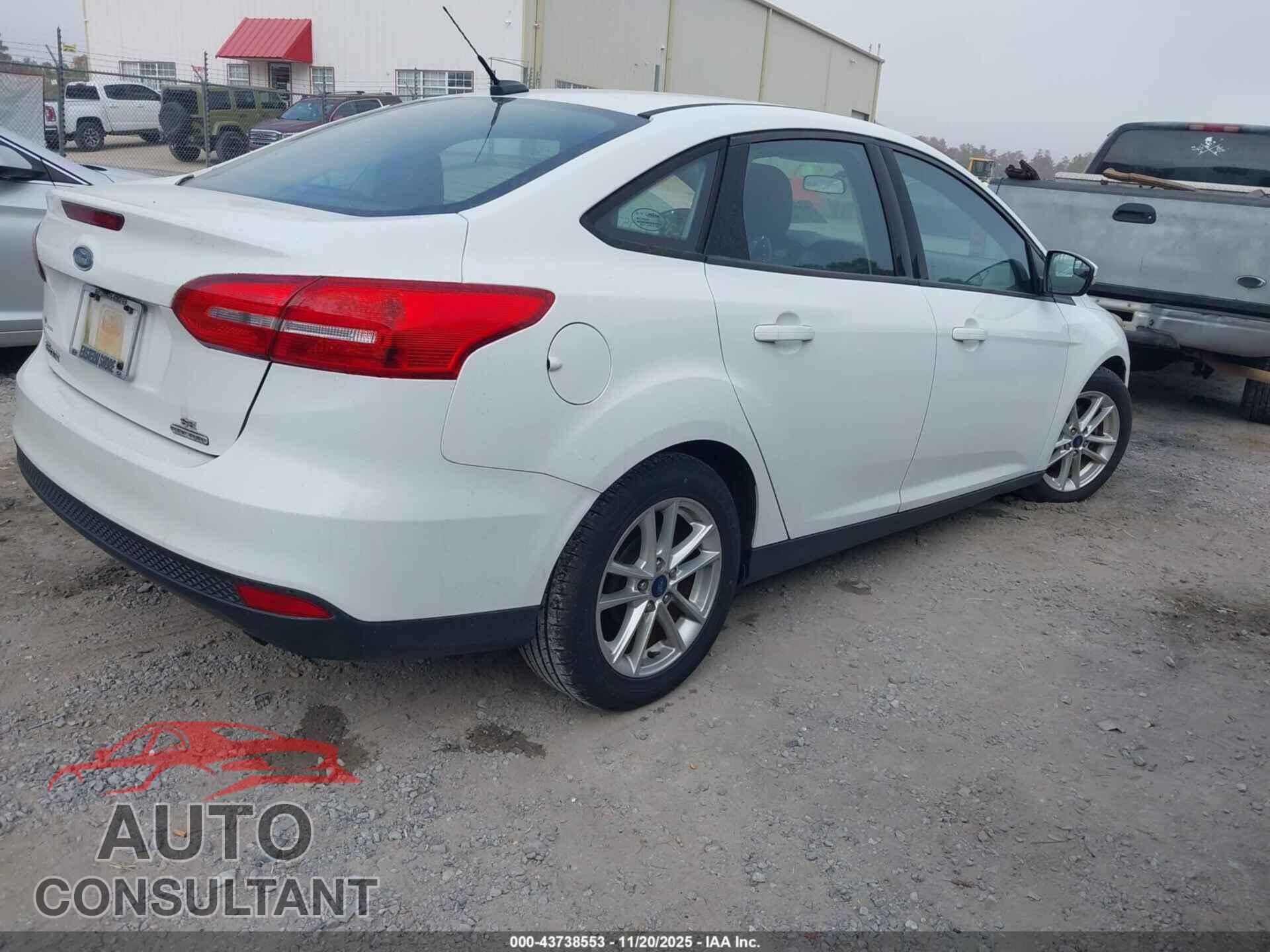 FORD FOCUS 2016 - 1FADP3F2XGL300795