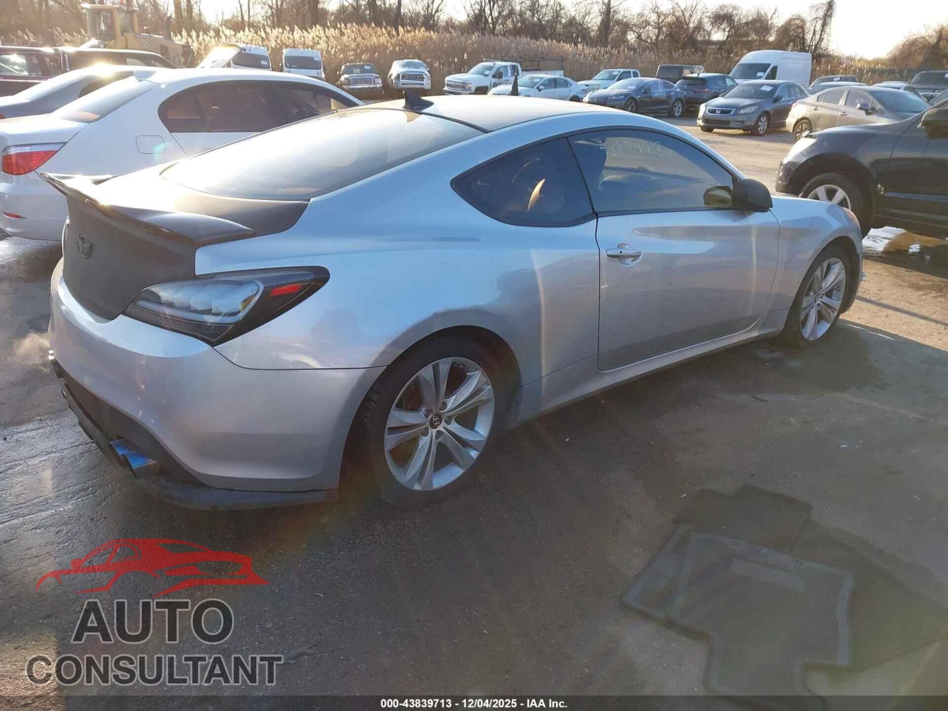 HYUNDAI GENESIS 2012 - KMHHT6KD4CU070266