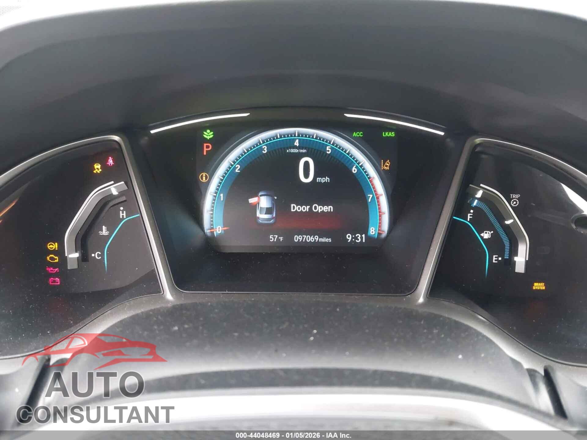 HONDA CIVIC 2017 - 19XFC1F94HE014063