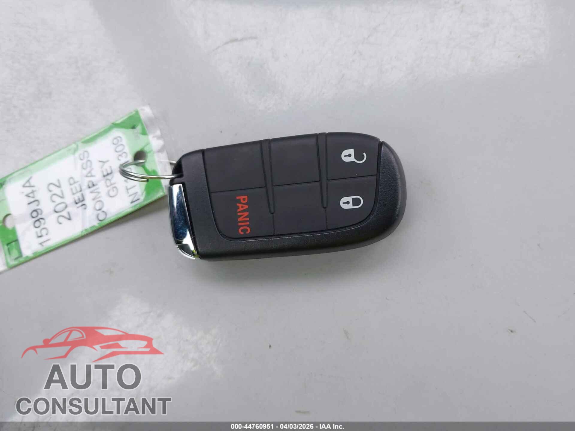 JEEP COMPASS 2022 - 3C4NJDBB0NT151309