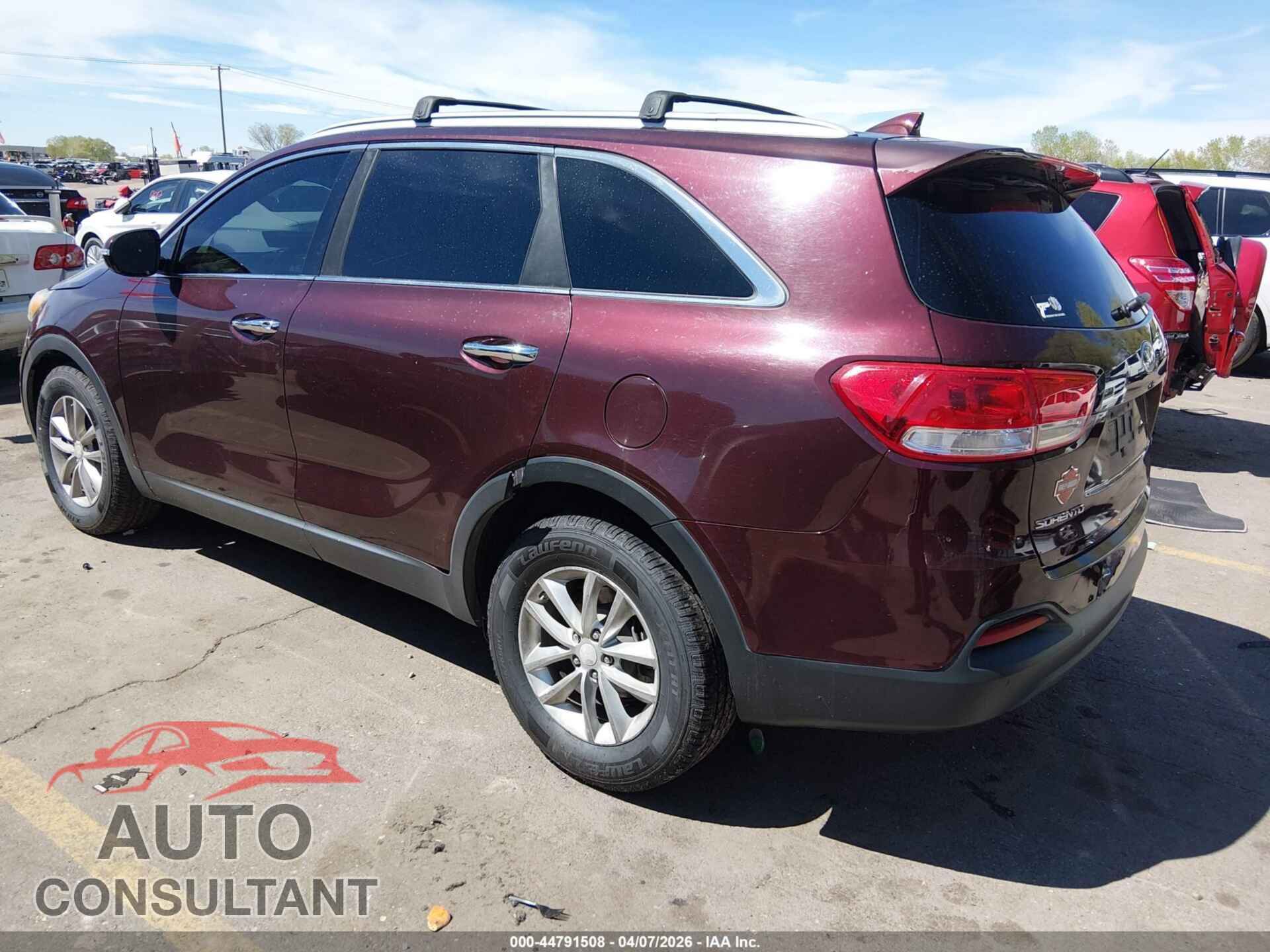 KIA SORENTO 2016 - 5XYPG4A30GG140807