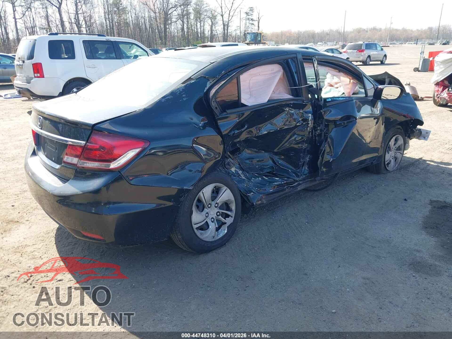 HONDA CIVIC 2014 - 2HGFB2F51EH523664
