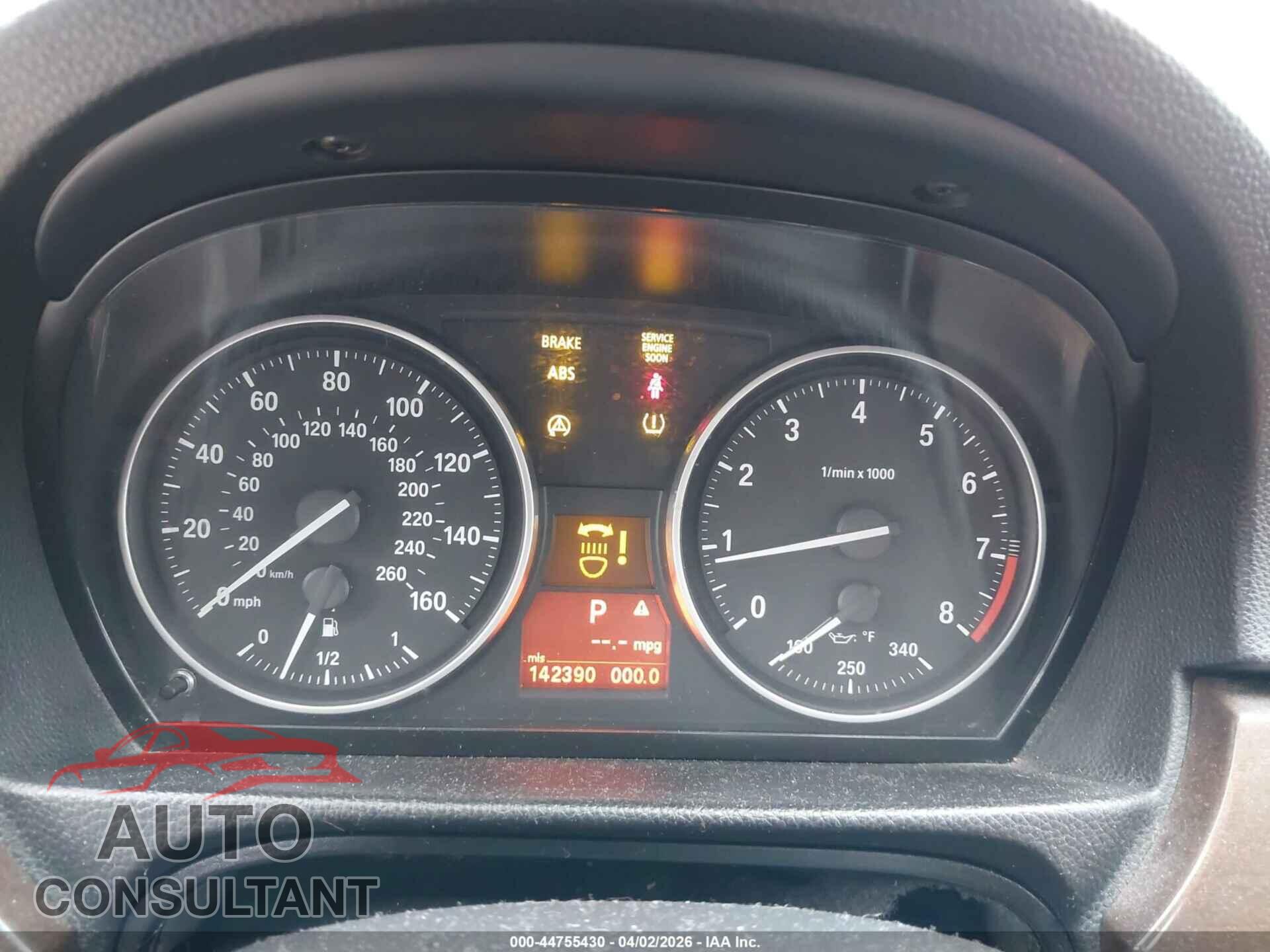 BMW 328I 2009 - WBAWV53579P080768