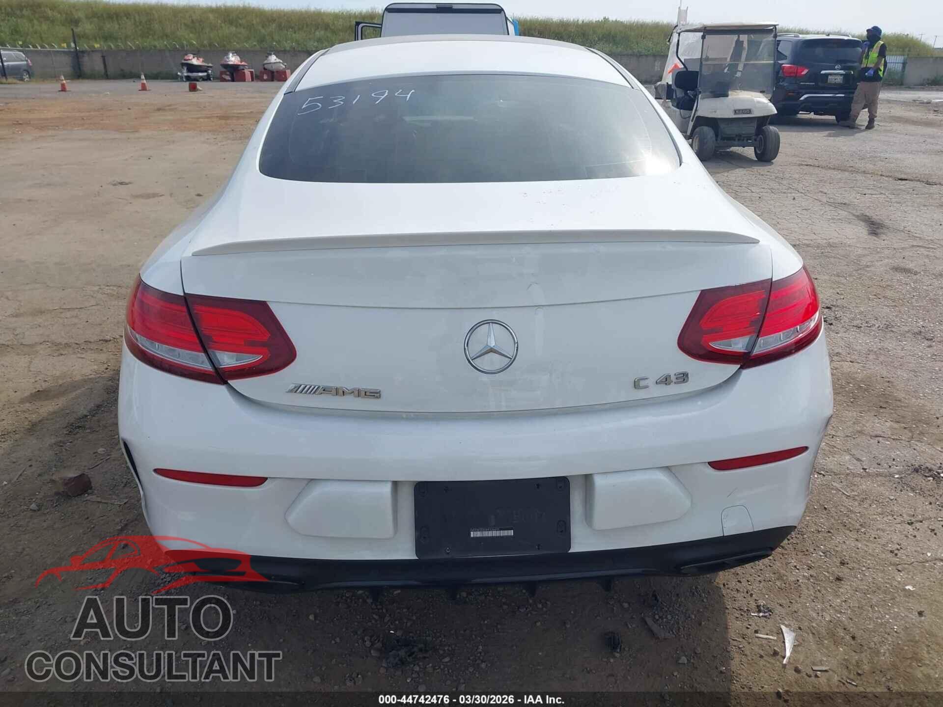 MERCEDES-BENZ AMG C 43 2017 - WDDWJ6EB3HF536699