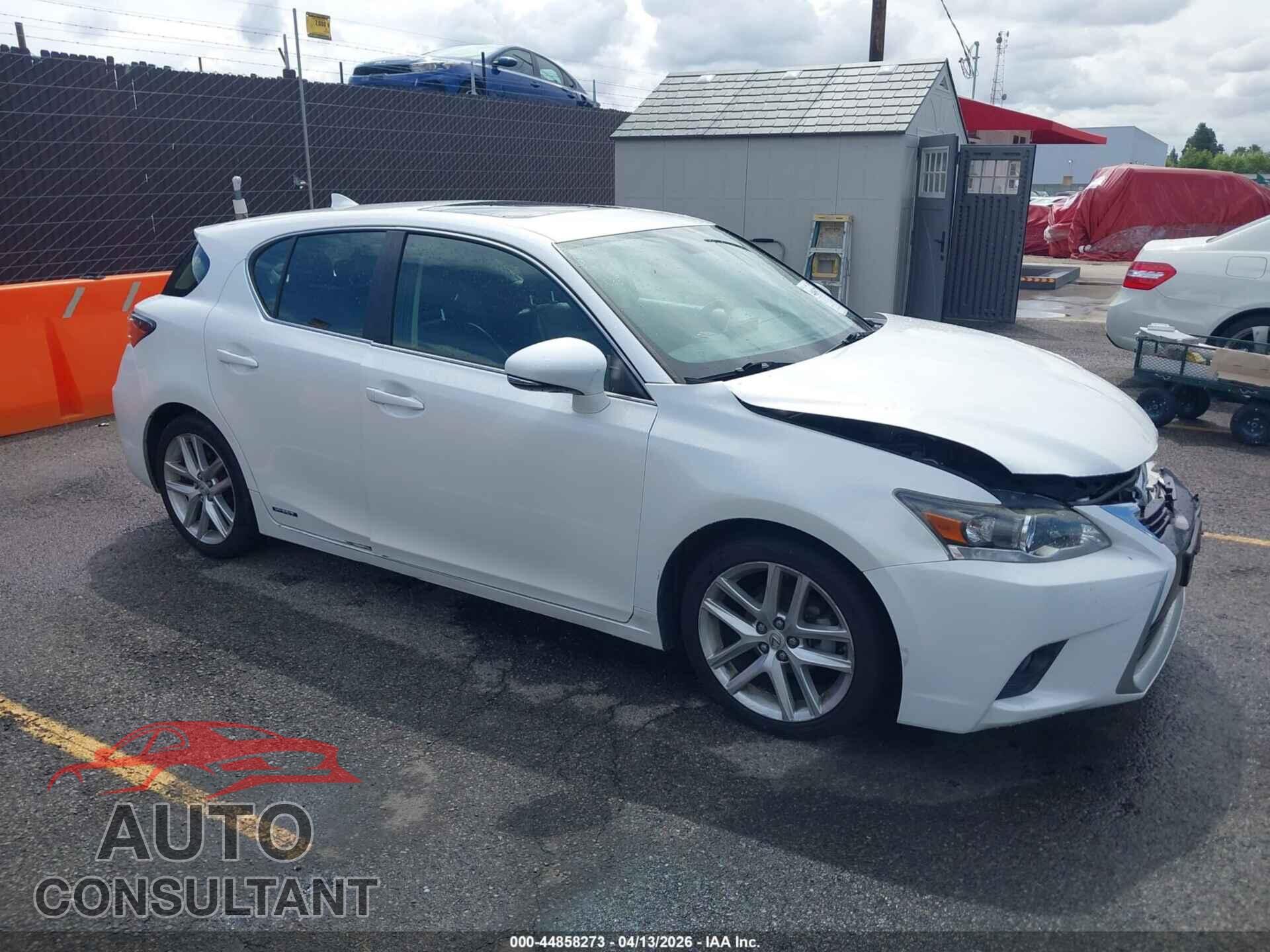 LEXUS CT 200H 2014 - JTHKD5BH0E2209598