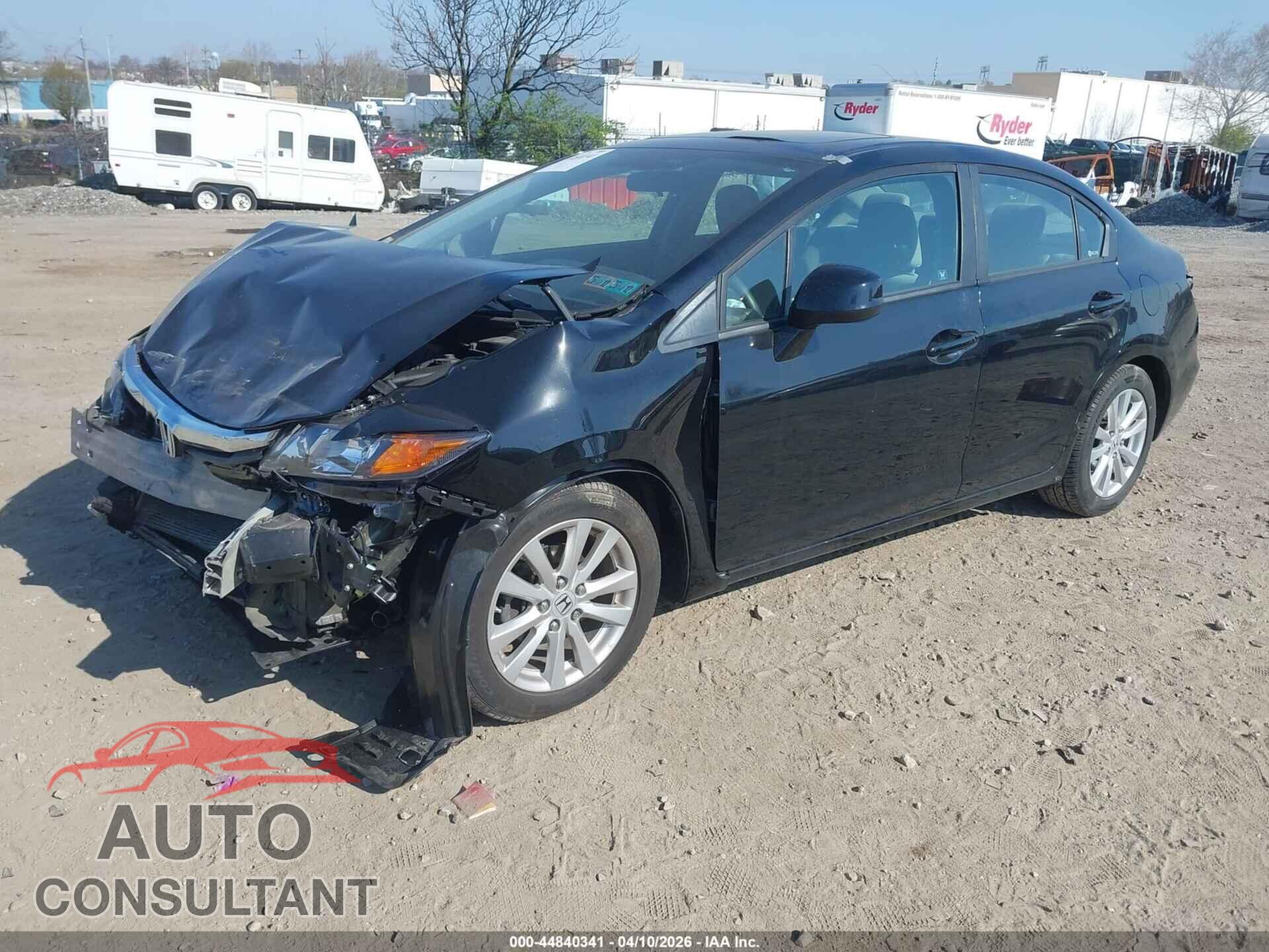 HONDA CIVIC 2012 - 19XFB2F84CE324237