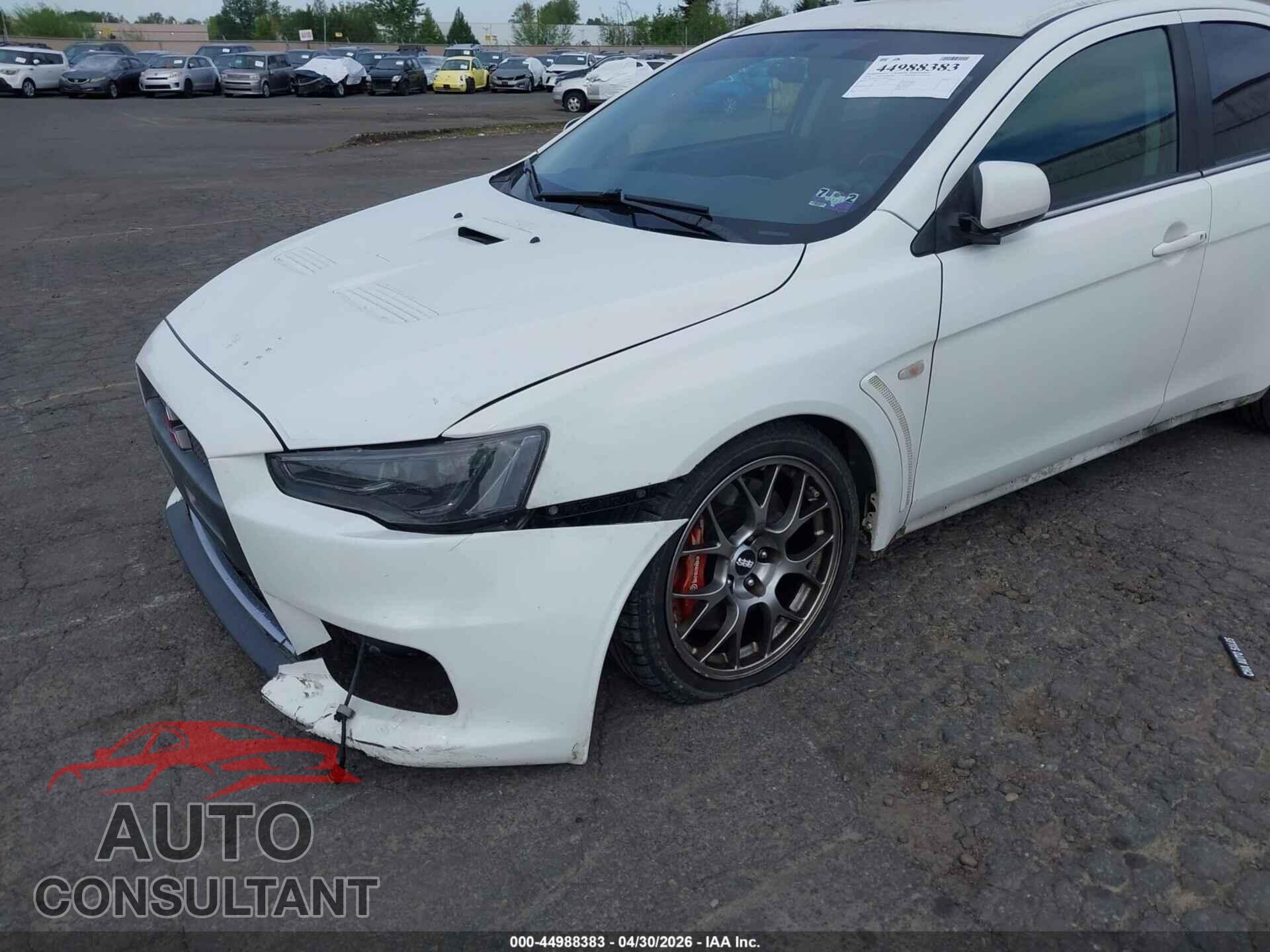 MITSUBISHI LANCER EVOLUTION 2010 - JA32W5FV5AU030725