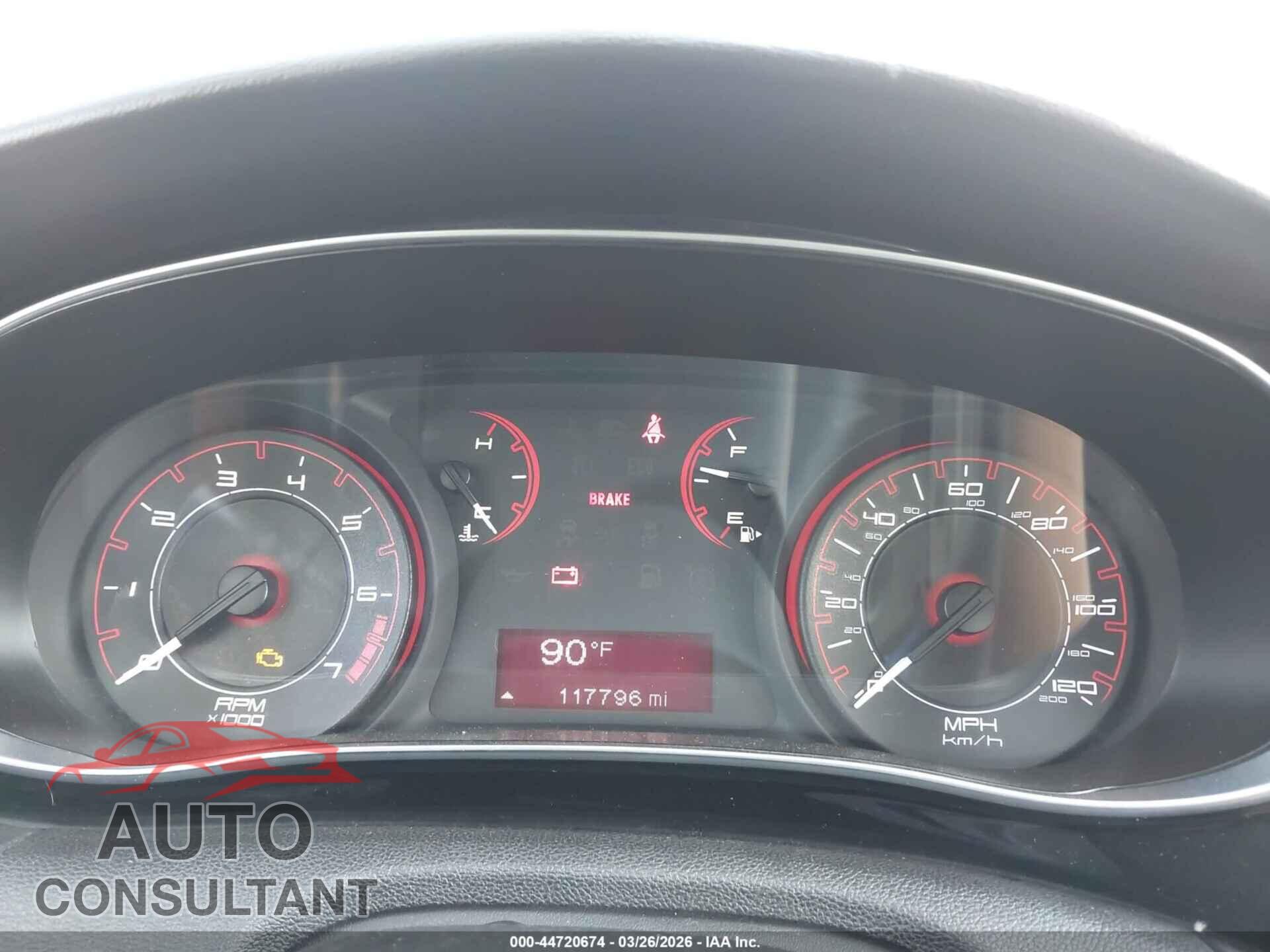 DODGE DART 2013 - 1C3CDFAAXDD241661